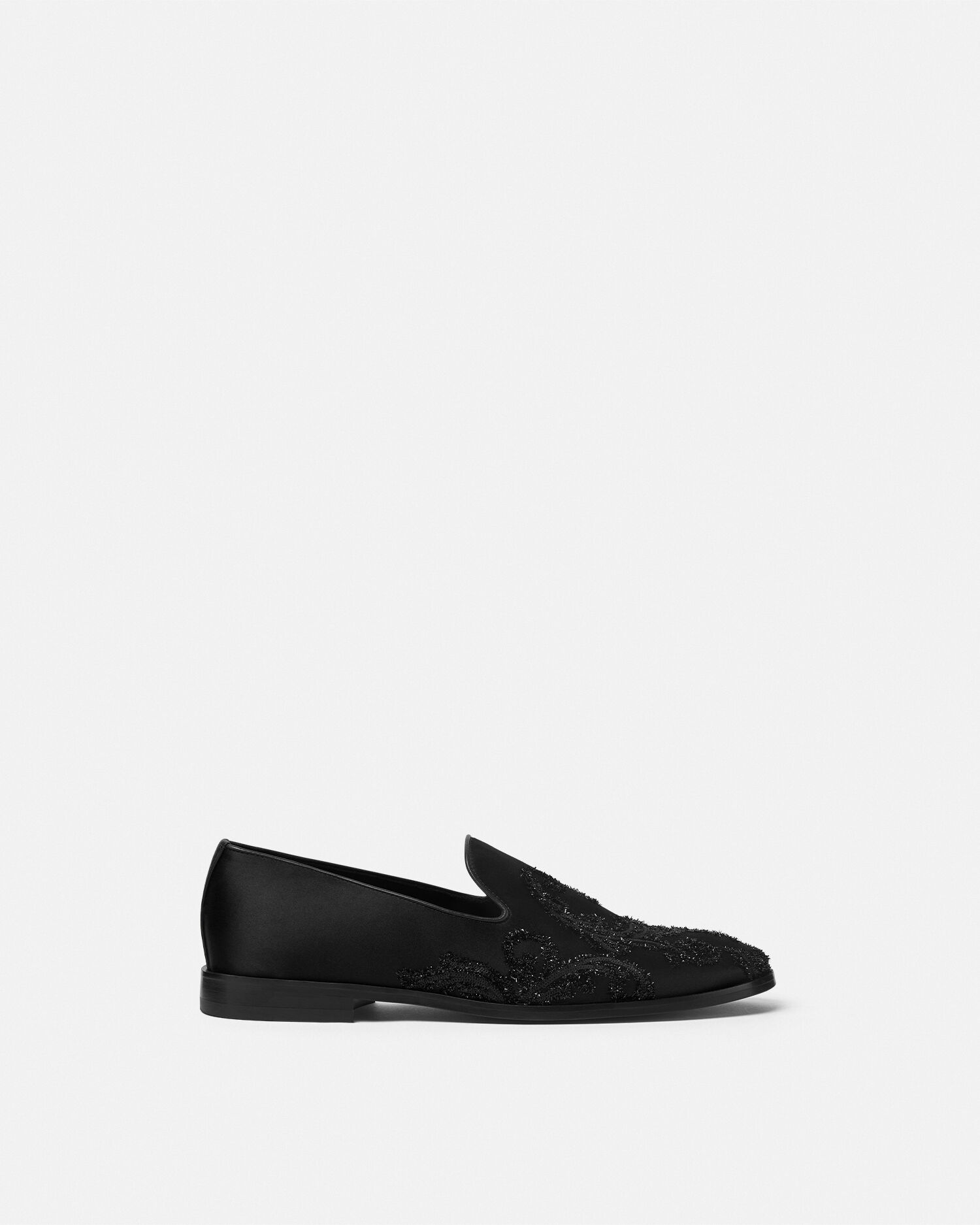 Versace leather slippers cheap