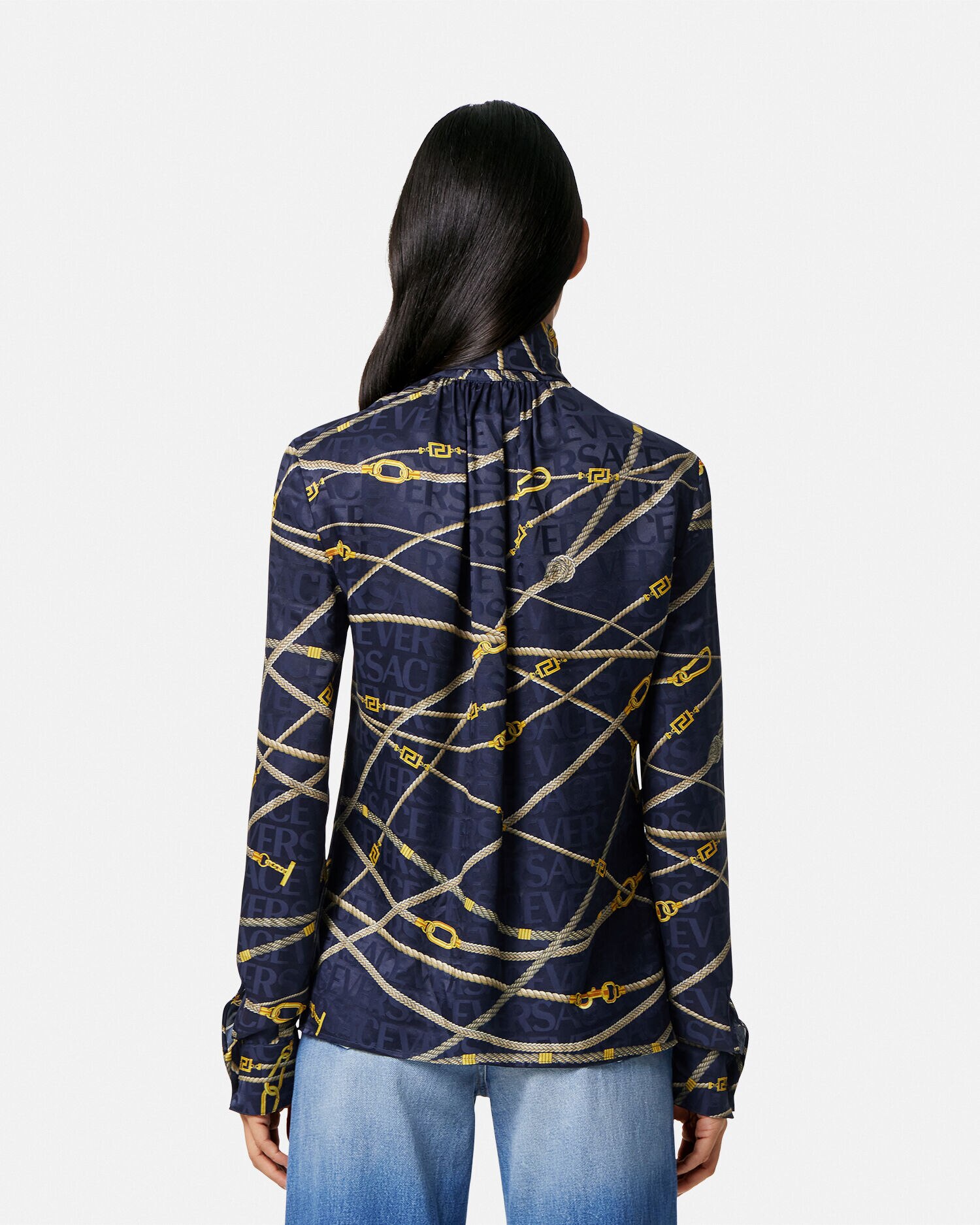 Chemise lavallière sales zara