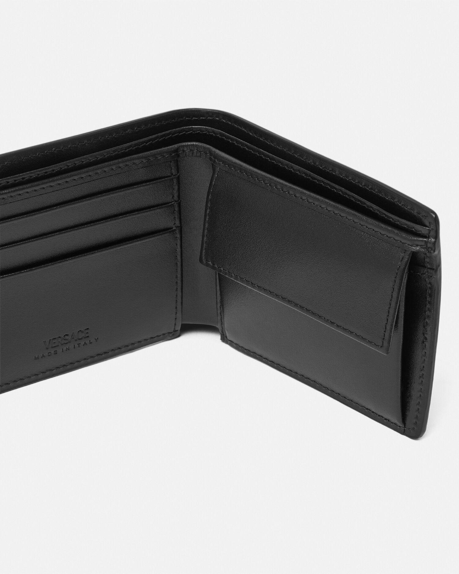 Medusa Biggie Leather Wallet
