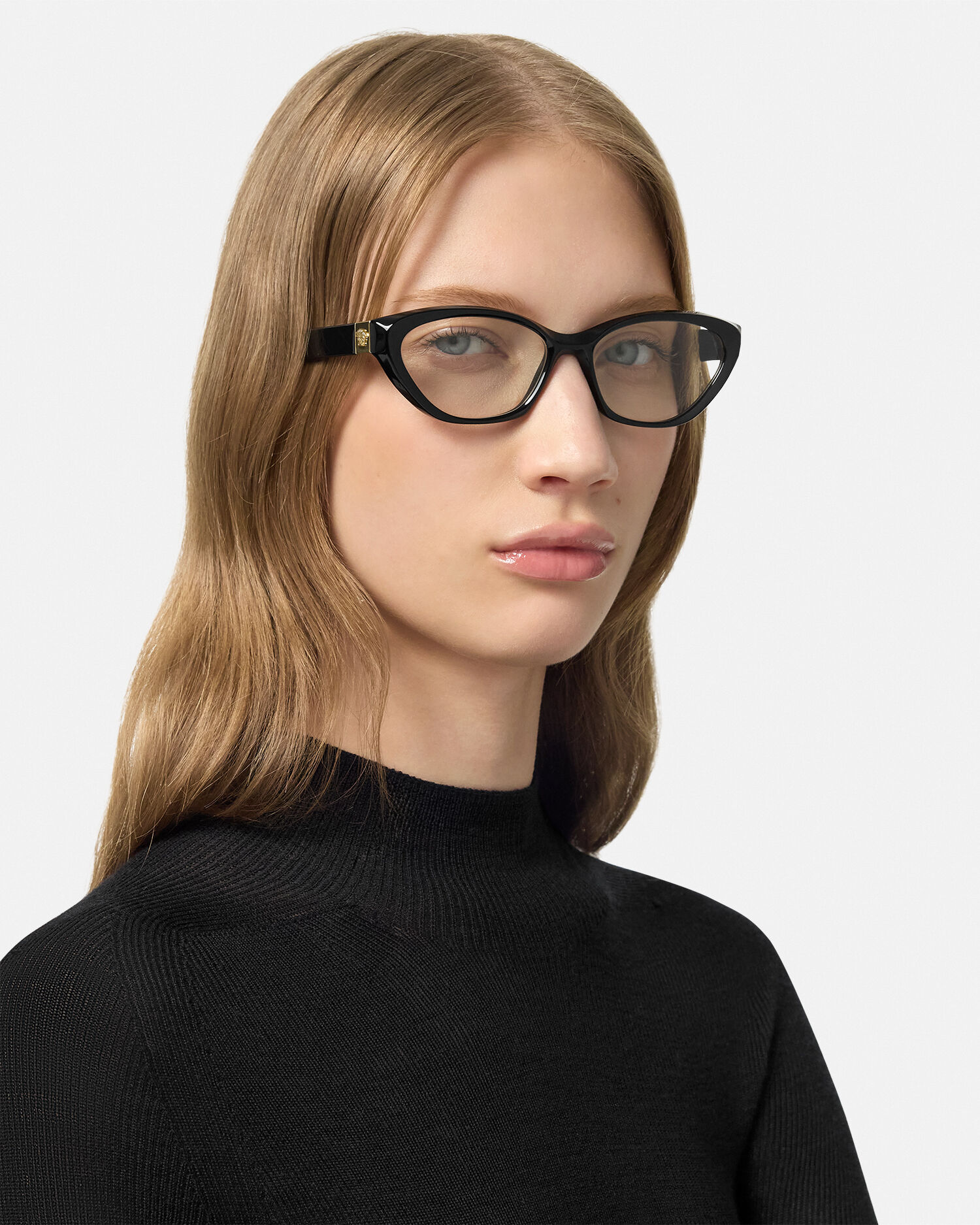 Versace cat eye glasses new arrivals