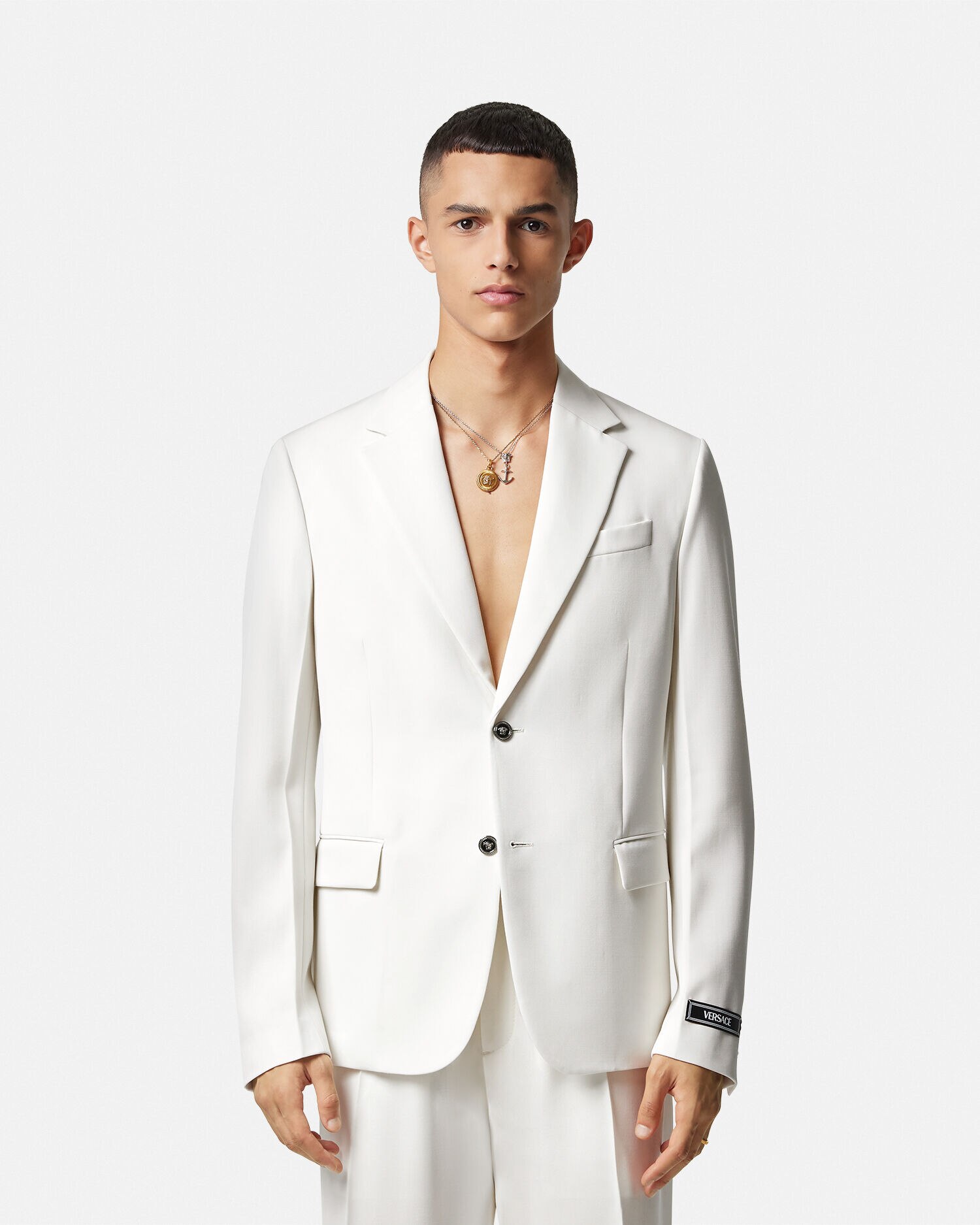 Grain de Poudre Single Breasted Blazer