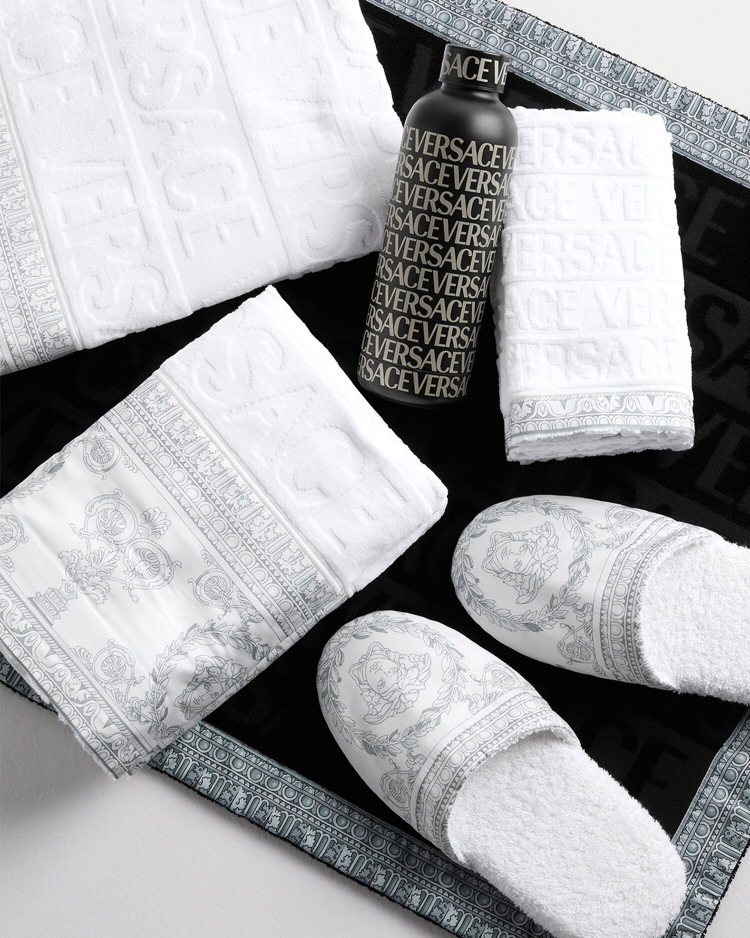 Versace hand store towel