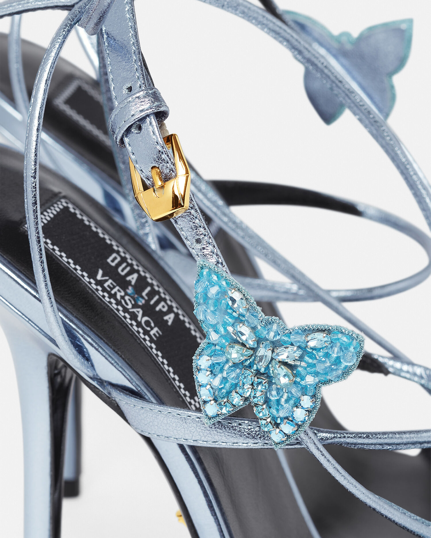 Versace discount heeled sandals