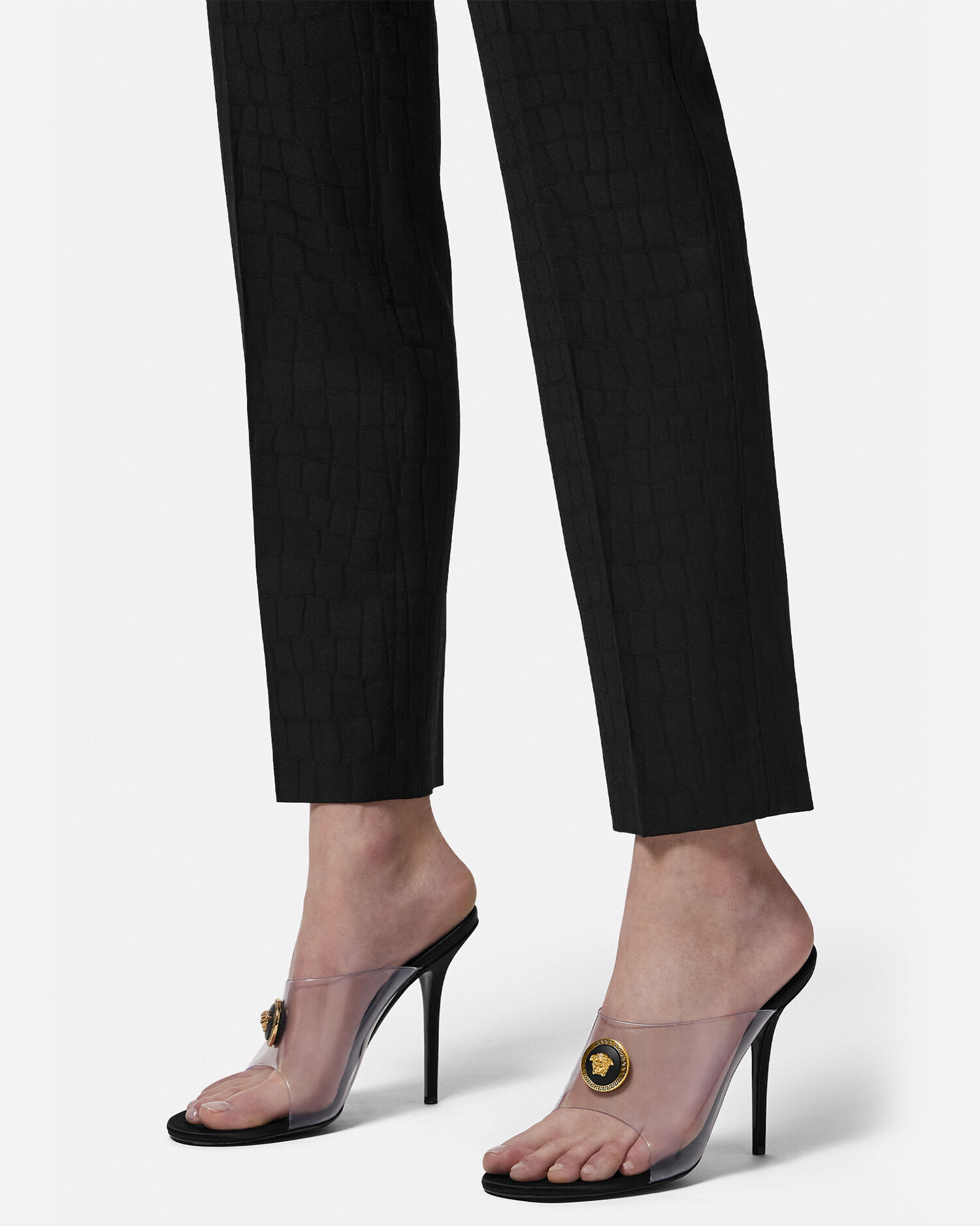 Versace top mules sandals