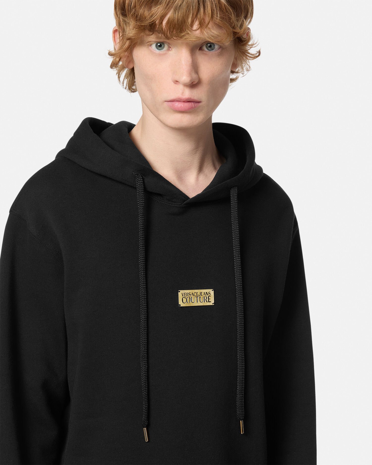 Felpa vestibilita regular con logo VERSACE IT