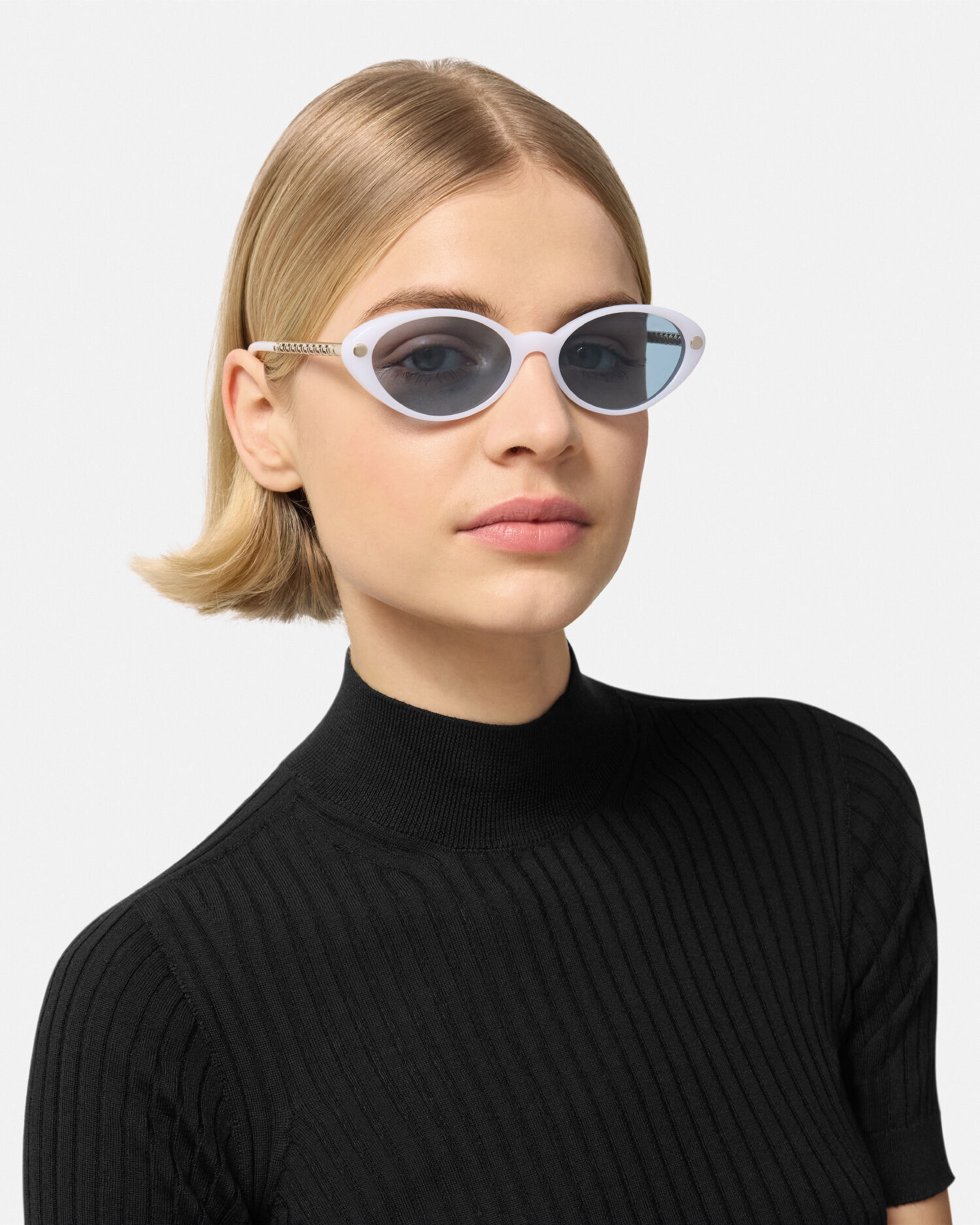 Versace sunglasses oval store