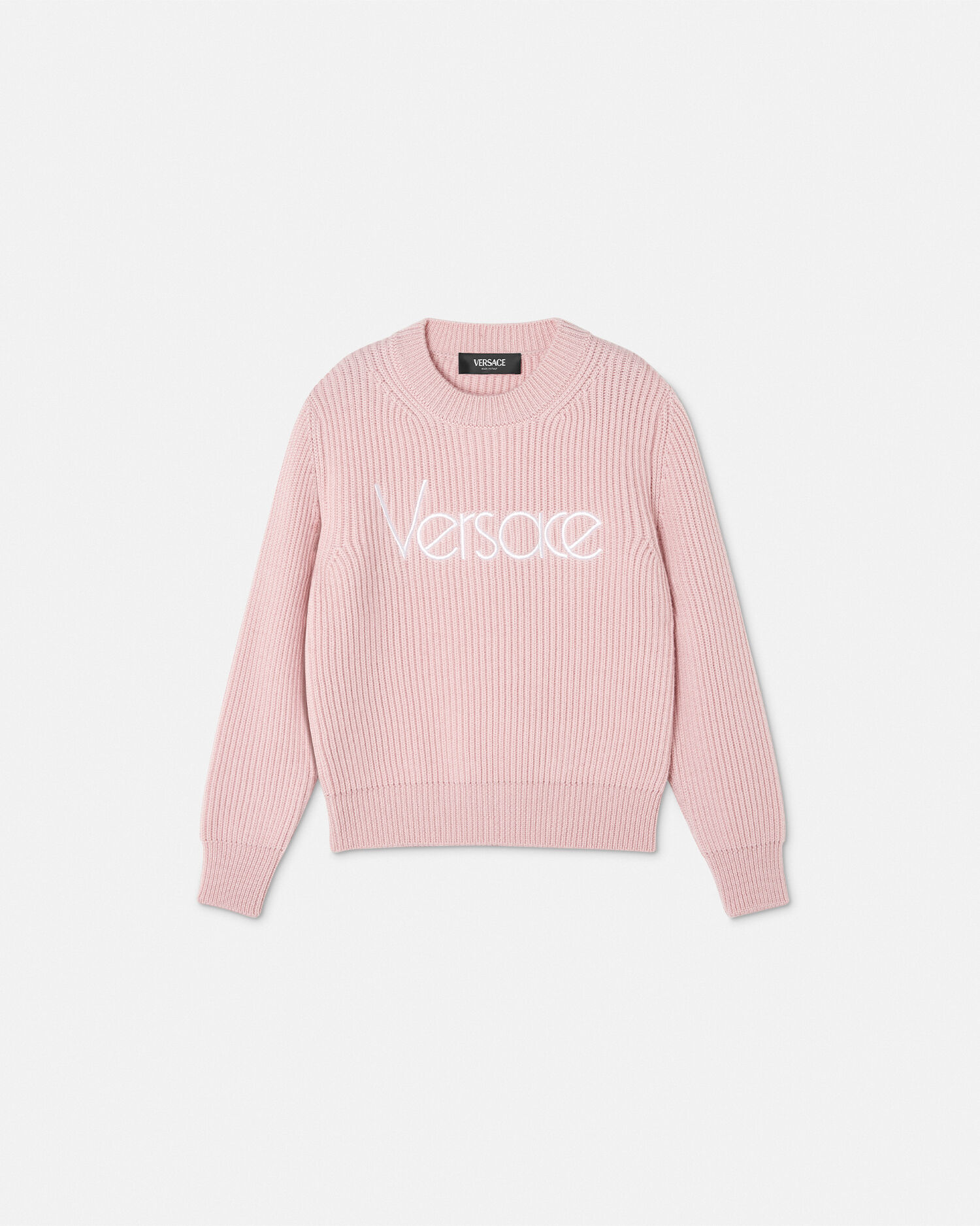 Versace pink sweater outlet