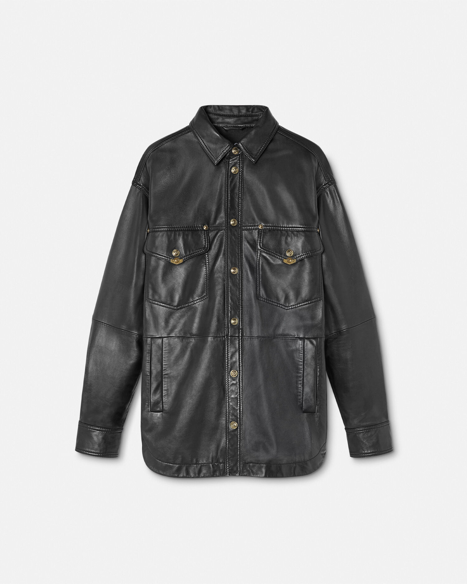 Versace Blouson en cuir VERSACE