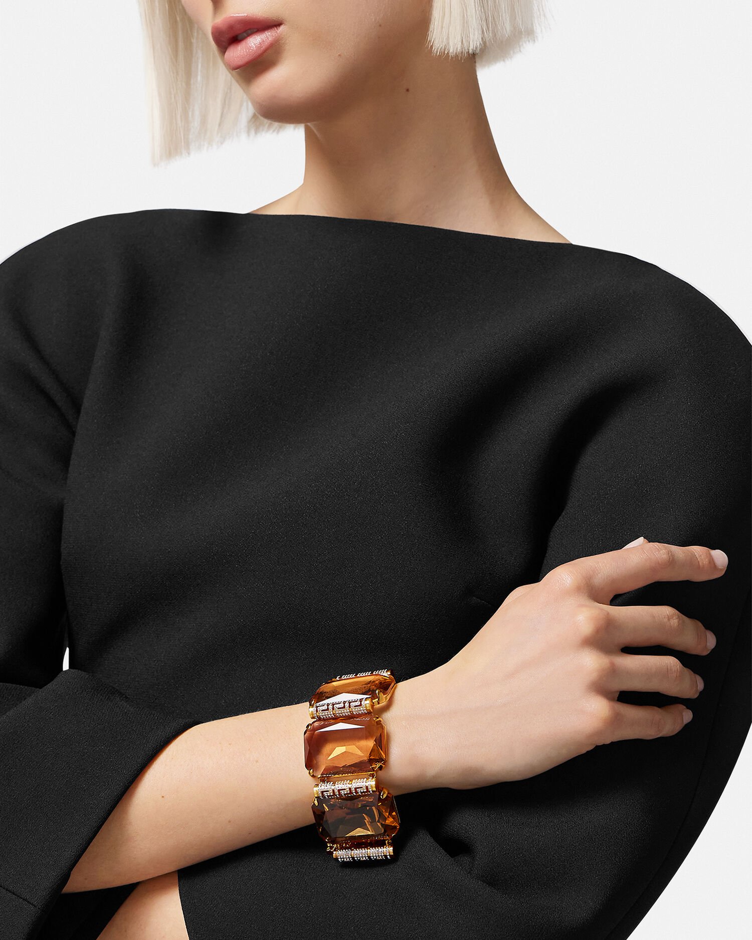 Versace hotsell greca bracelet
