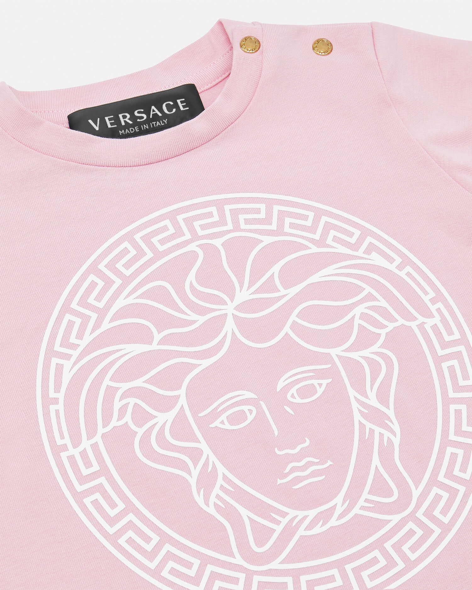 Pink versace top best sale