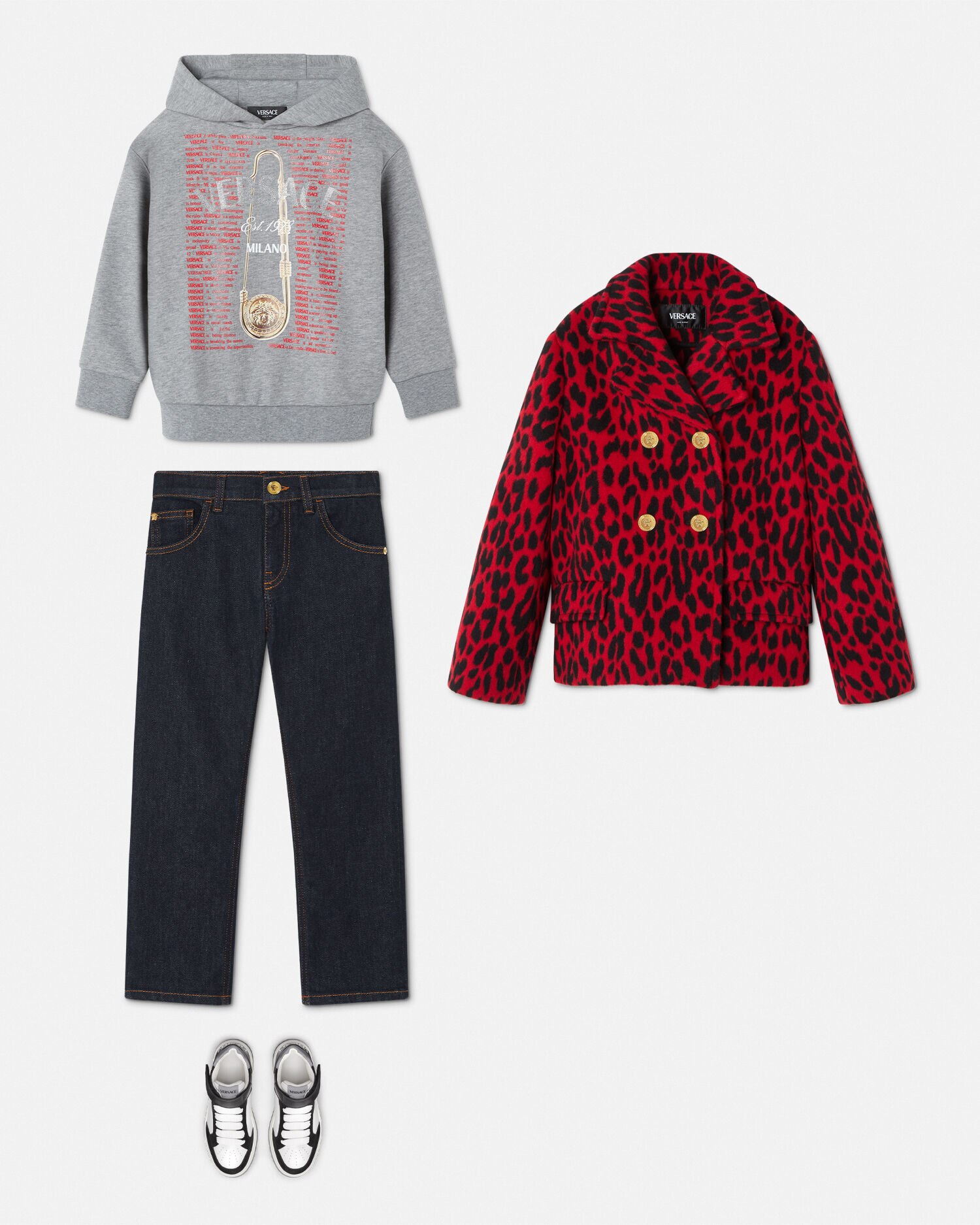 Versace kids top hot sale