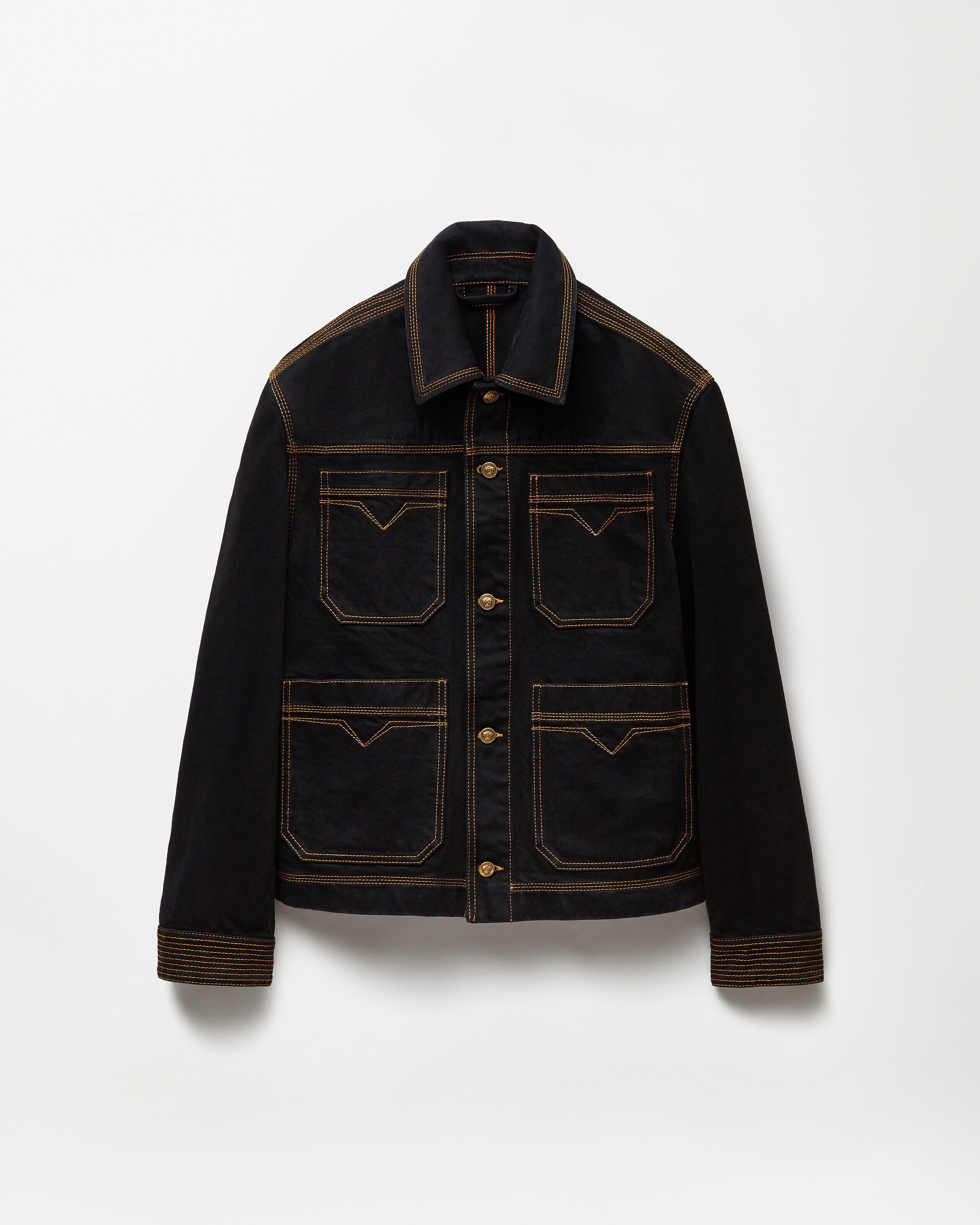 Versace Denim Jackets for Men | Official Website