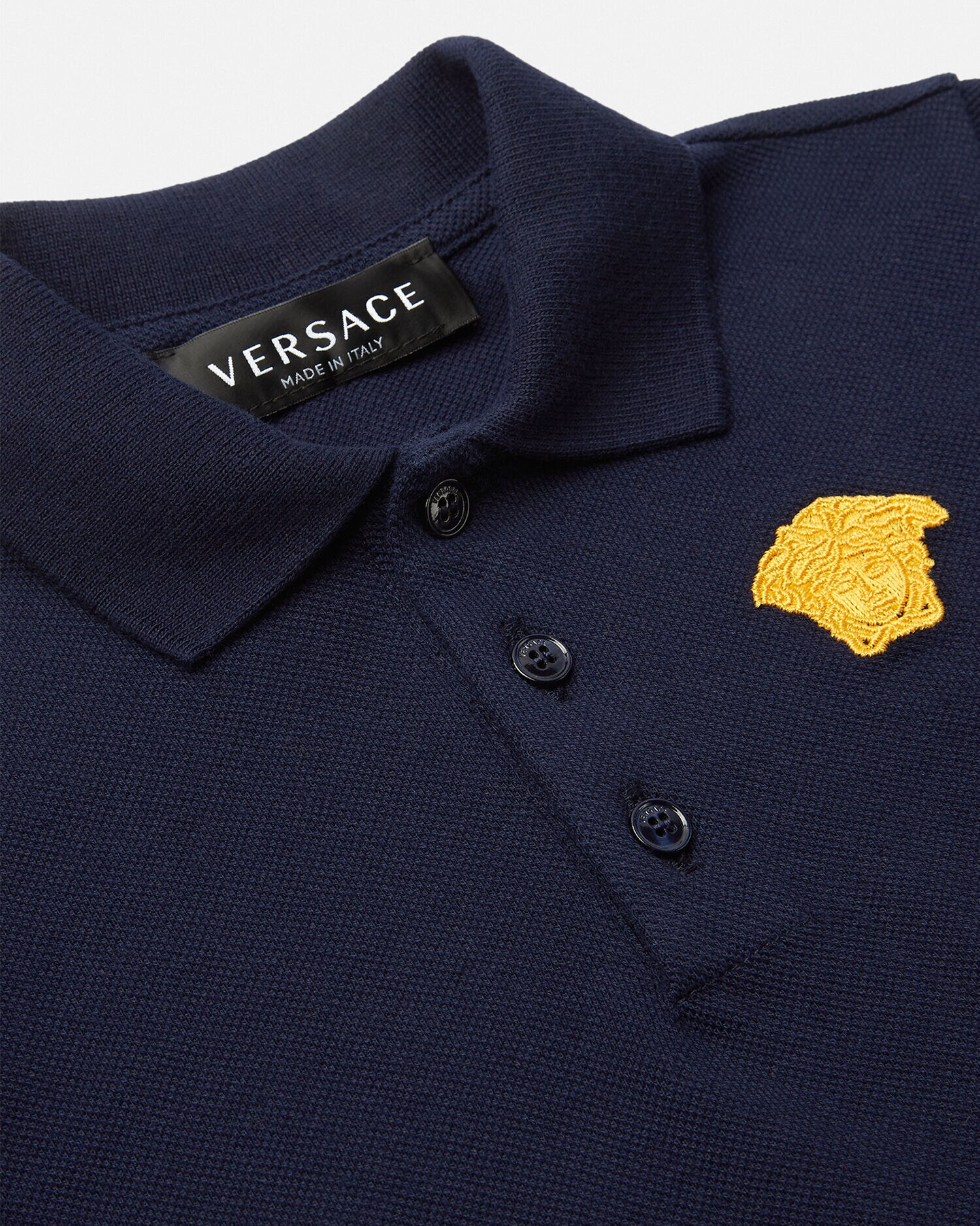Versace medusa polo shirt sales