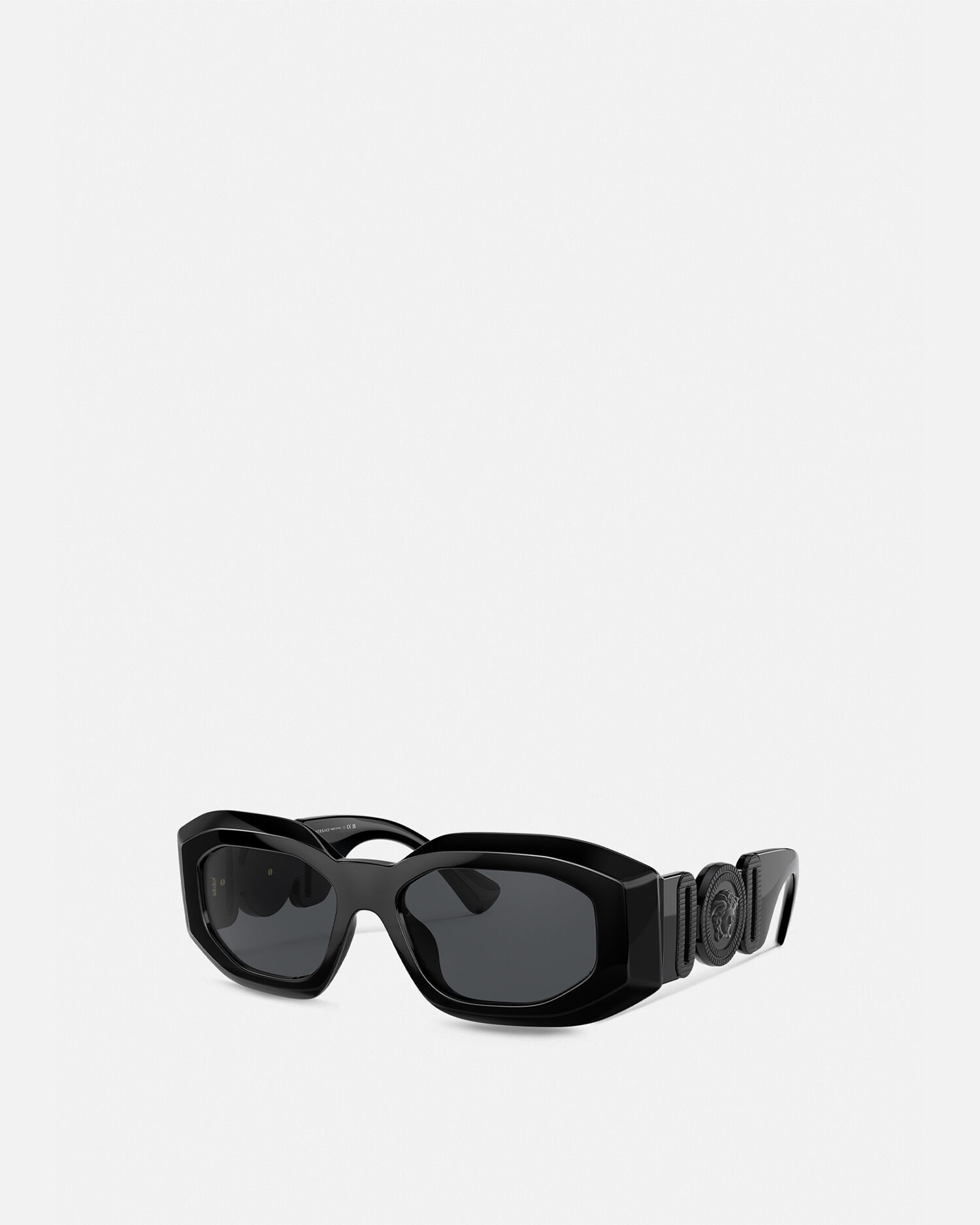Versace black sunglasses with medusa's store
