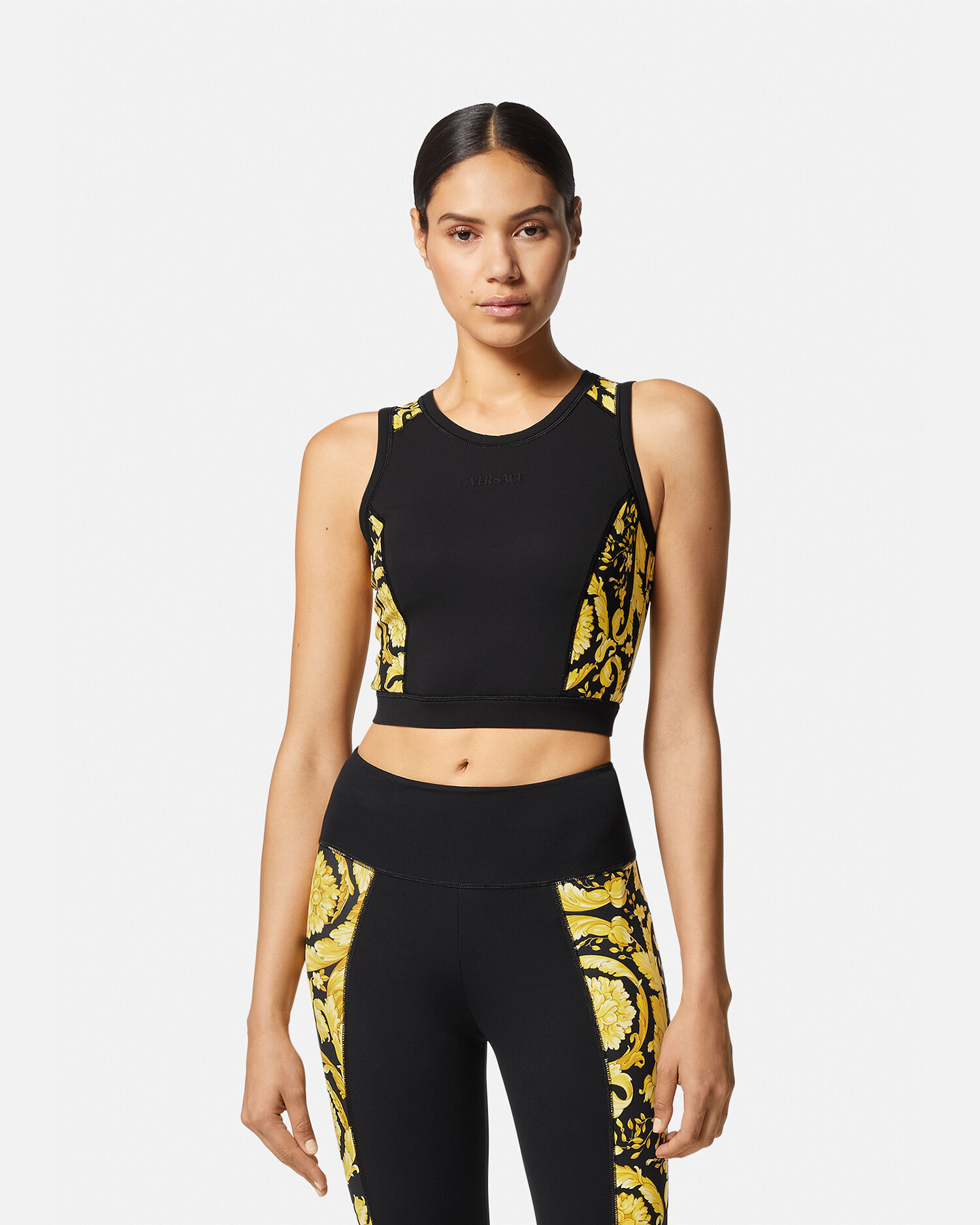 Versace top sports bra