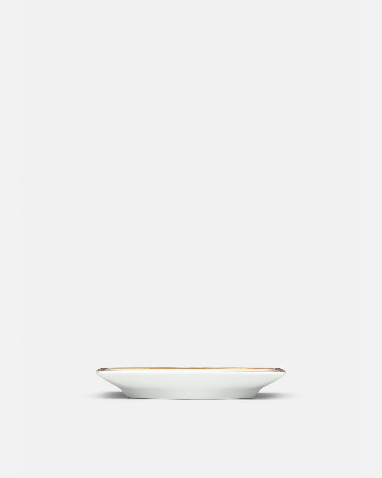 Versace Alphabet S Small Square Plate 12 cm Print | VERSACE US