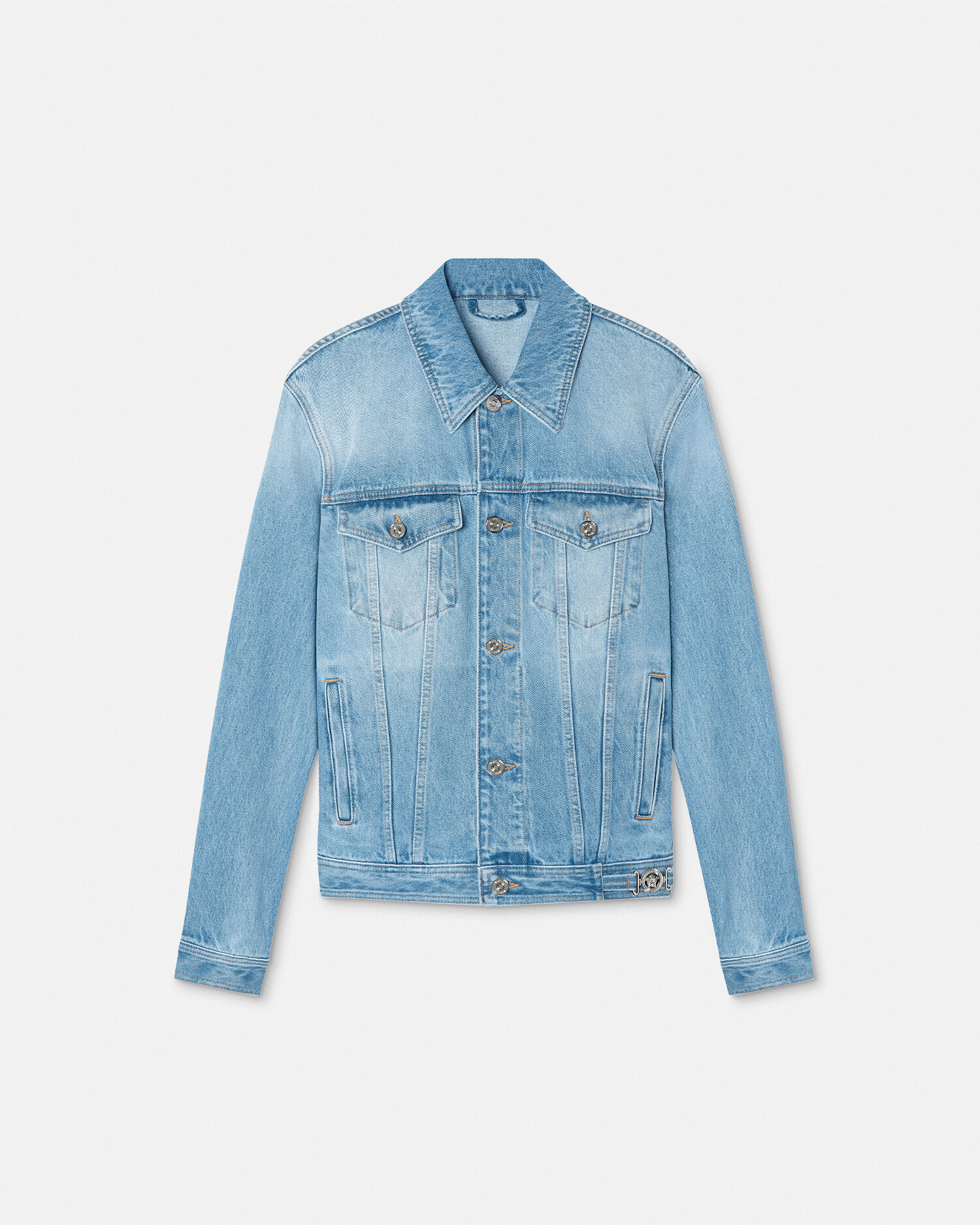Versace Vestes en Jean Homme Collection Denim Boutique en Ligne FR