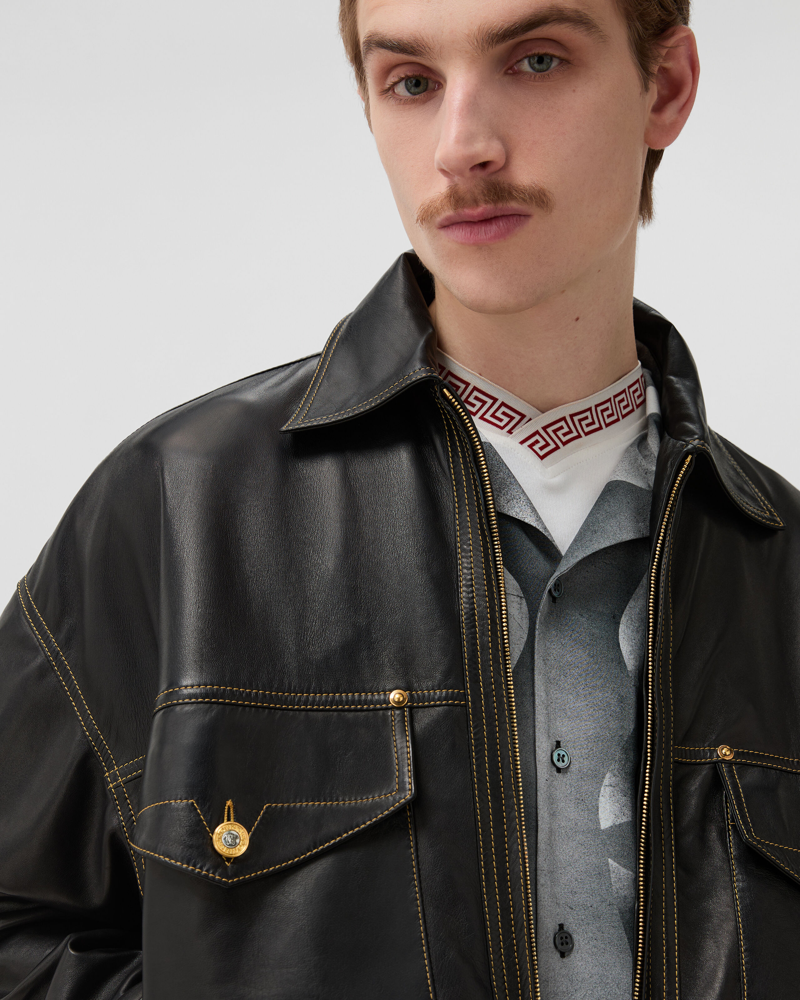 Nappa Blouson Black | VERSACE