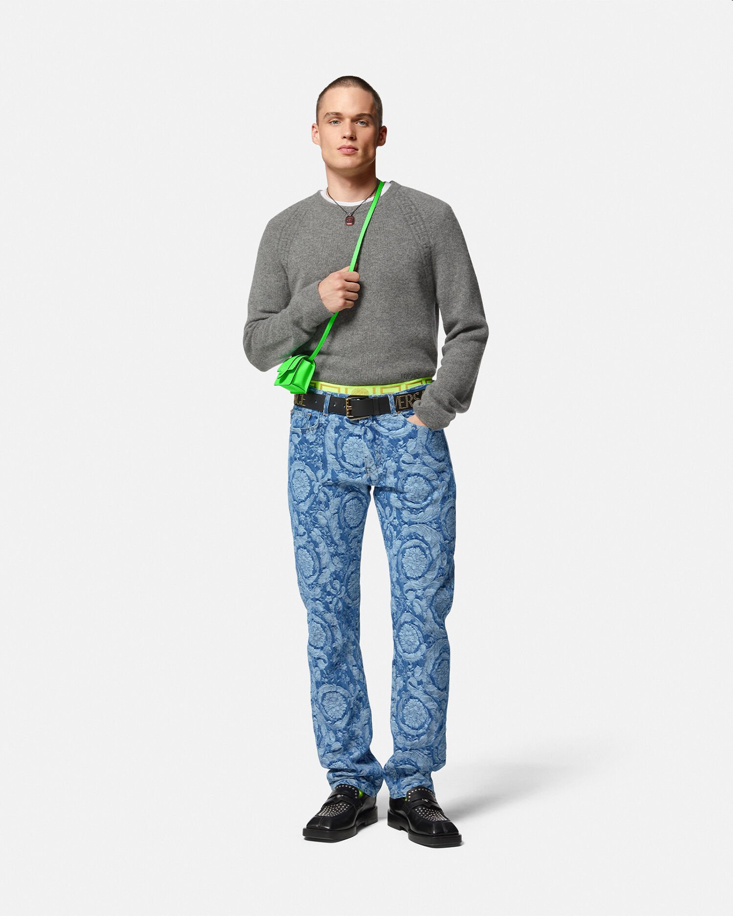 Versace top pants mens
