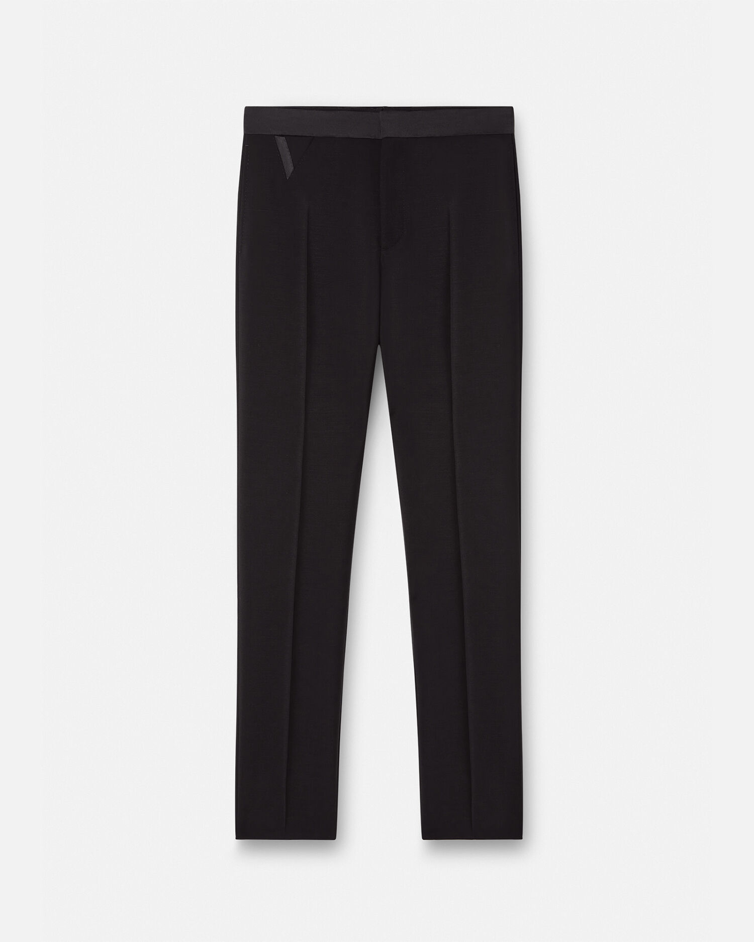 Versace black trousers mens clearance