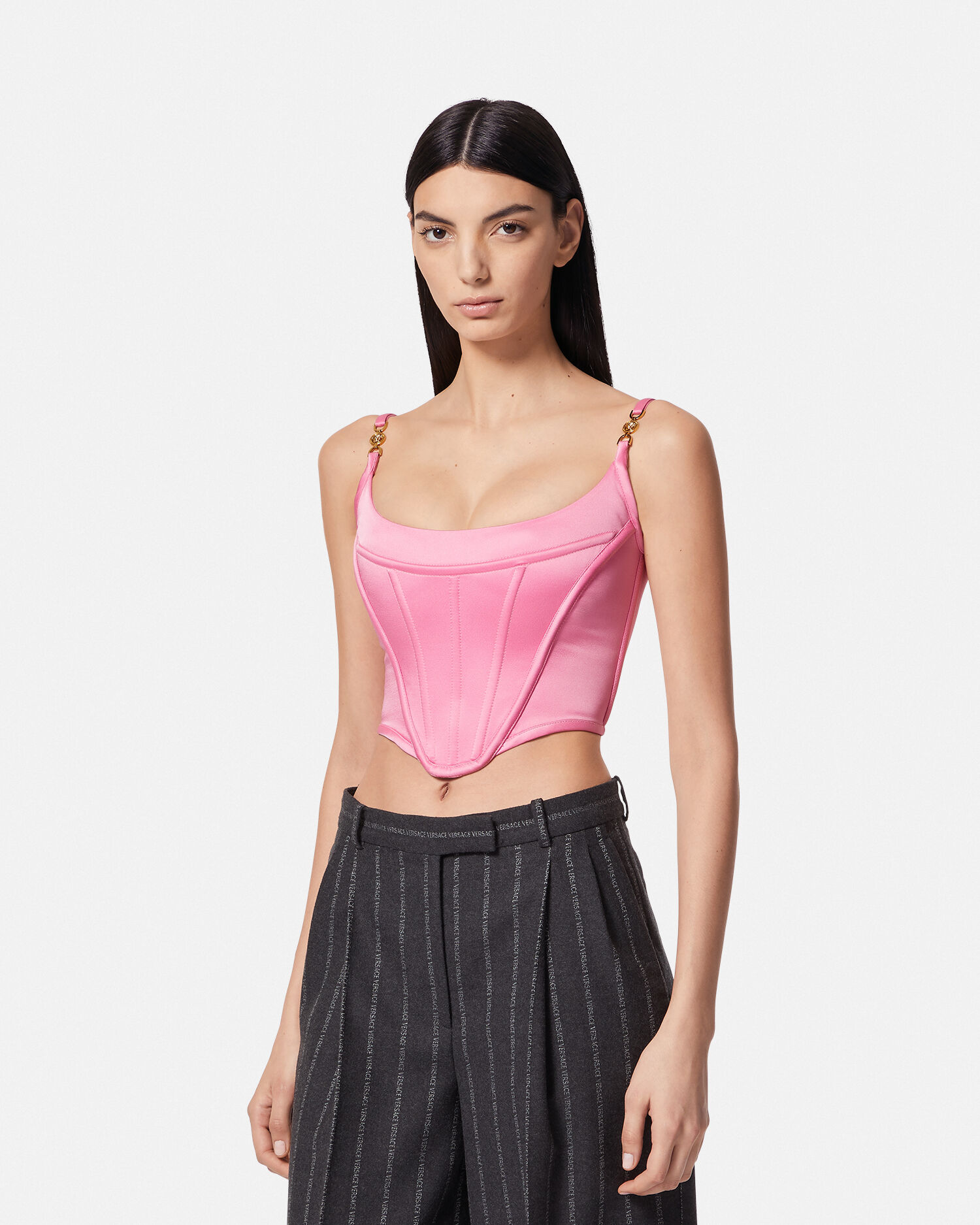 Versace corset top on sale