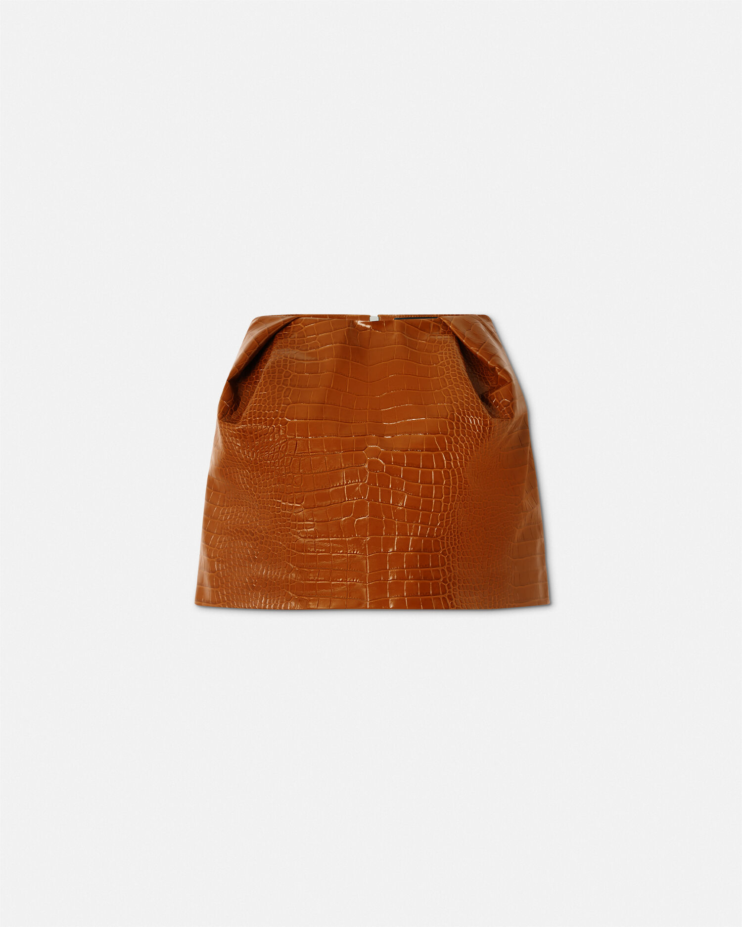 Versace top orange skirt