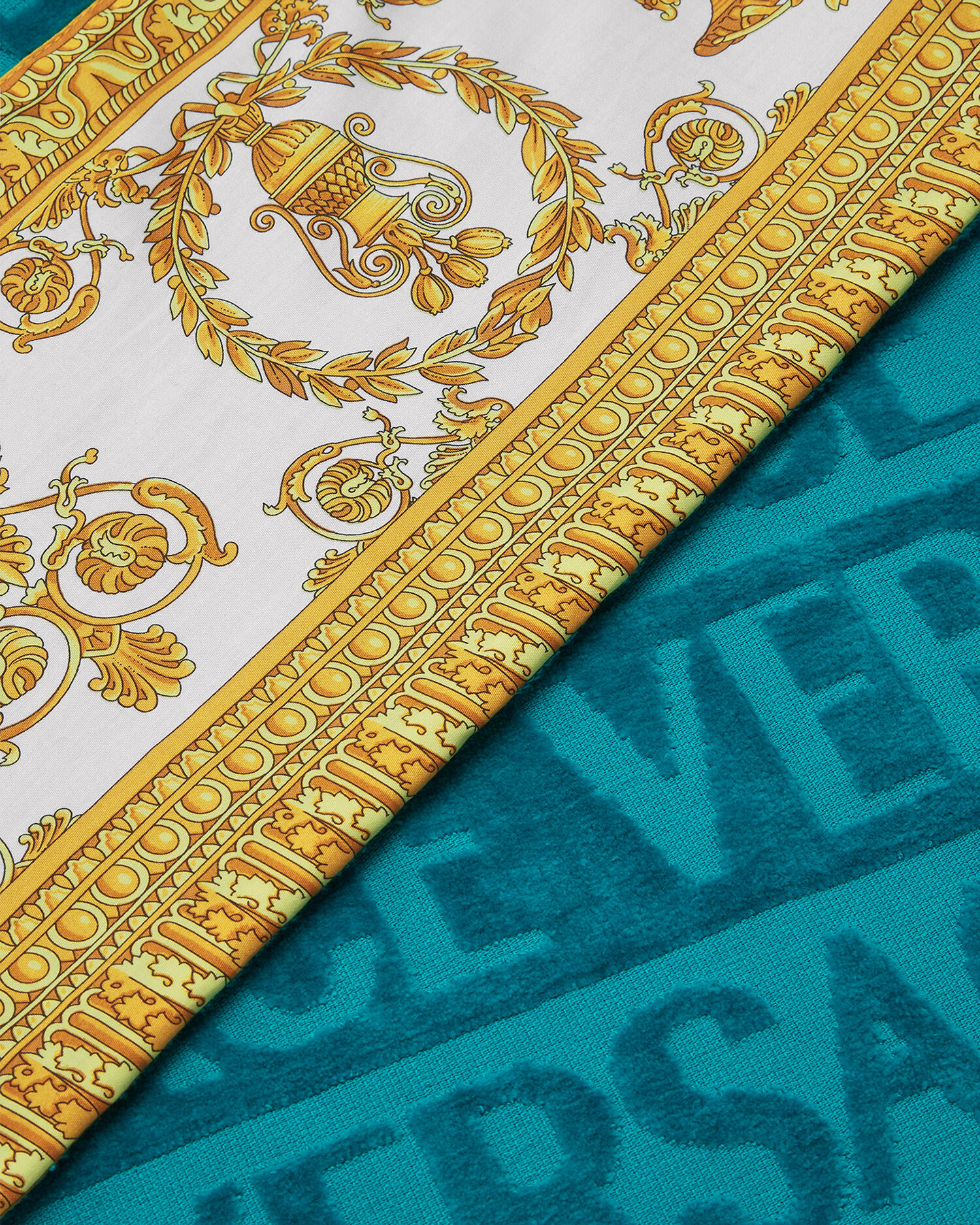 Versace towel 2025 beach