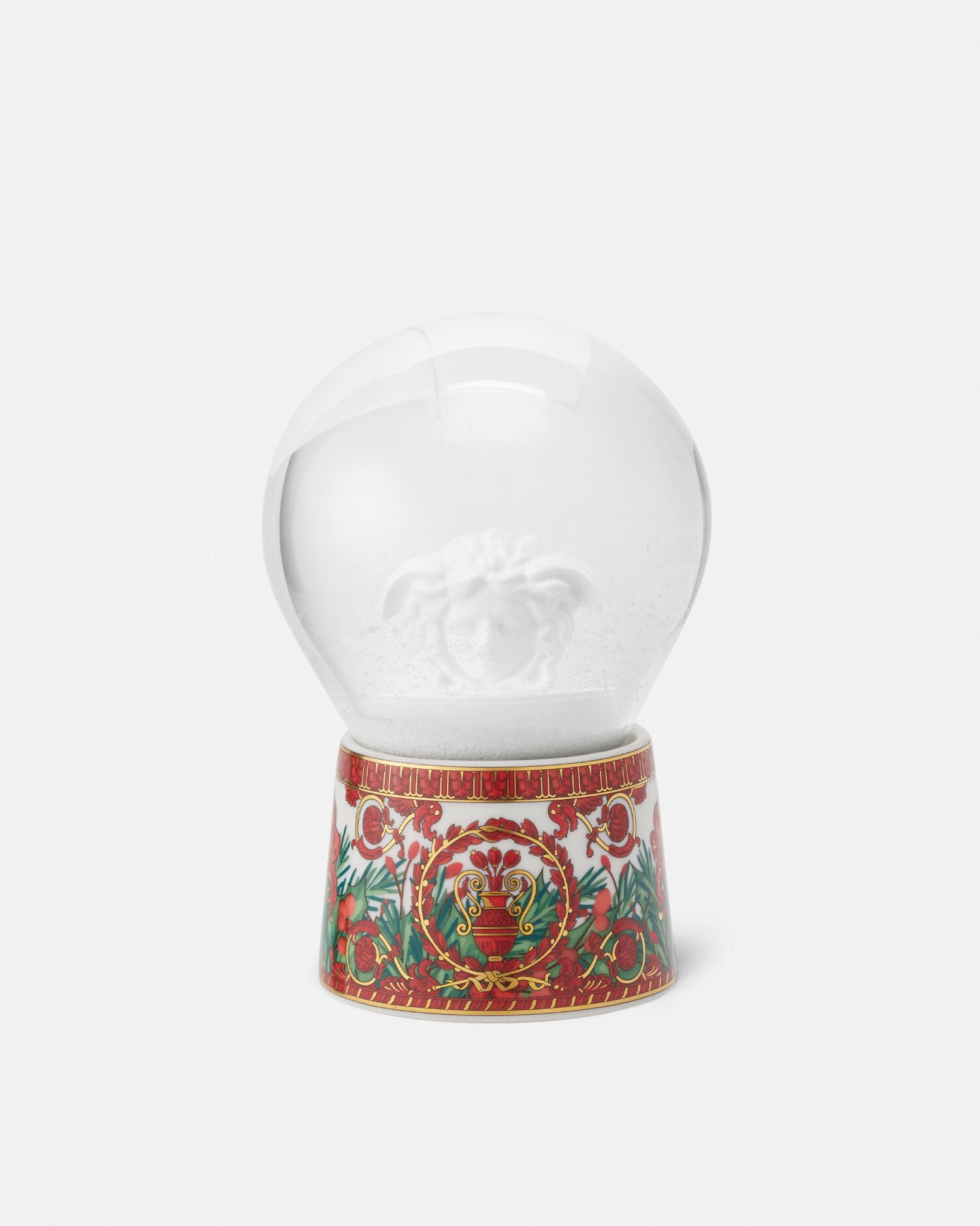 Medusa Garland Snow Globe