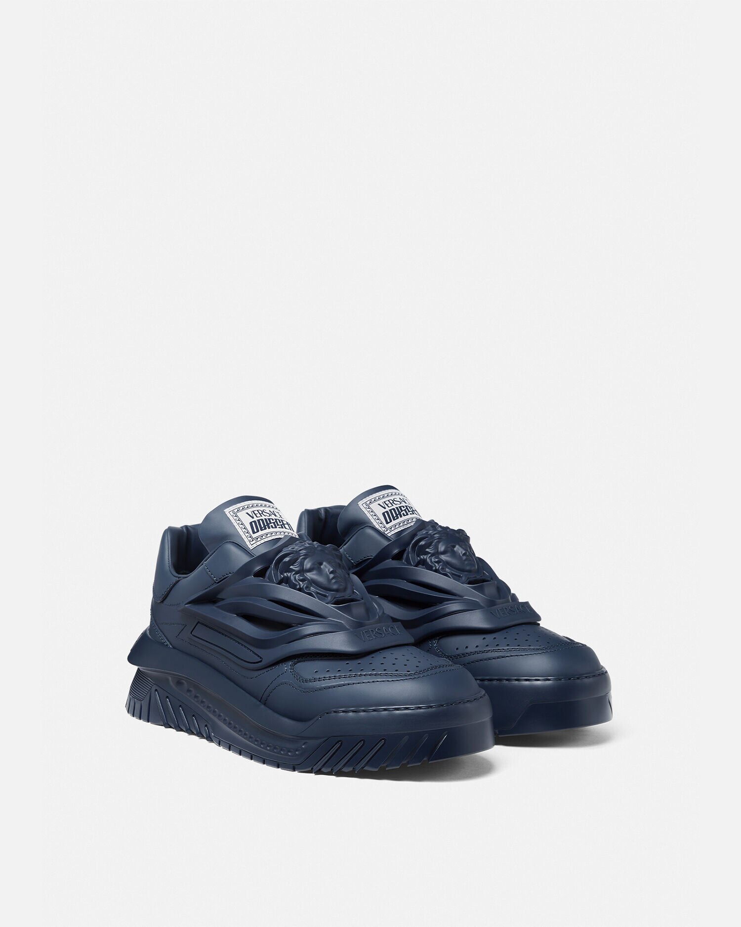 Blue versace trainers store