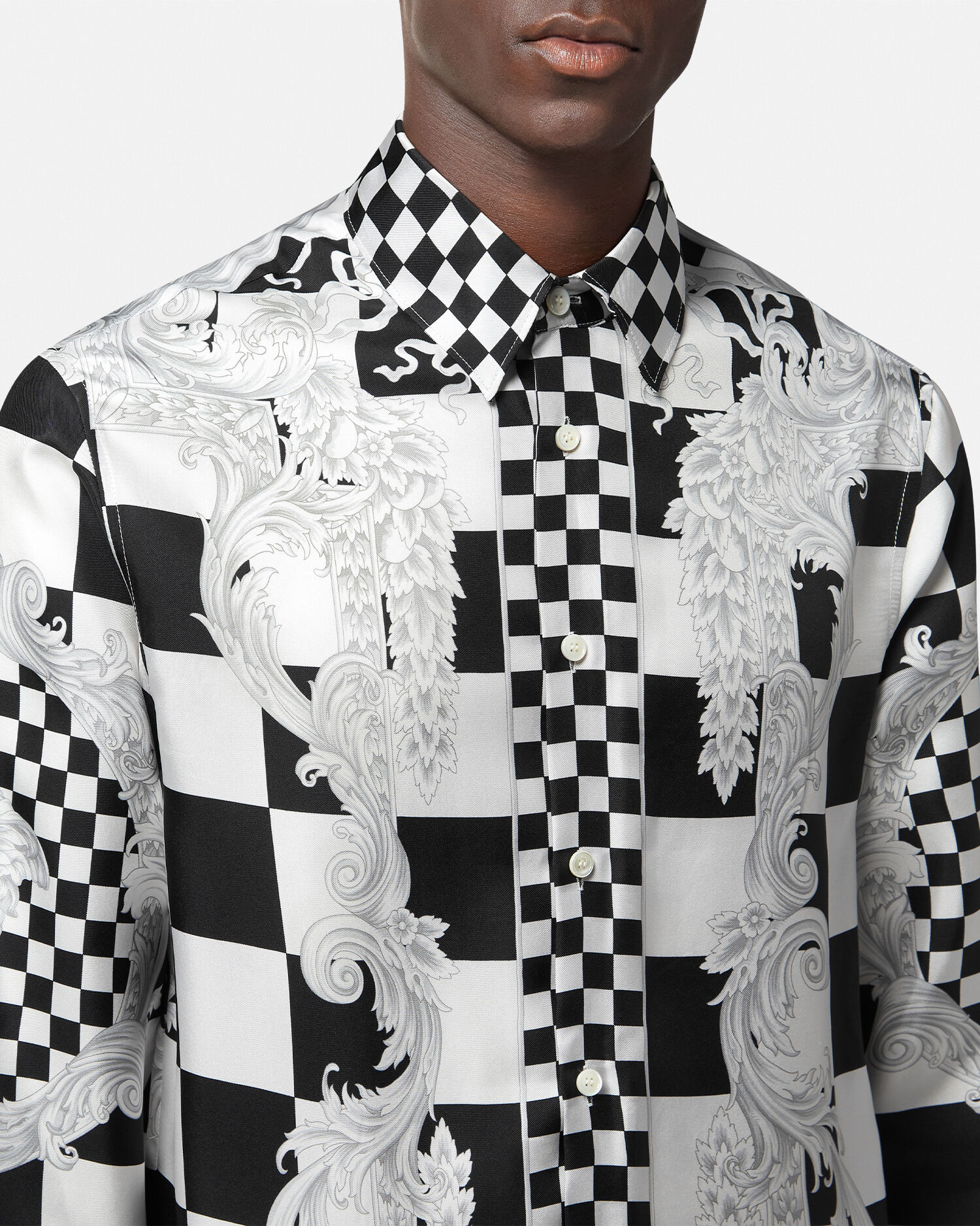 Versace medusa dress shirt hotsell