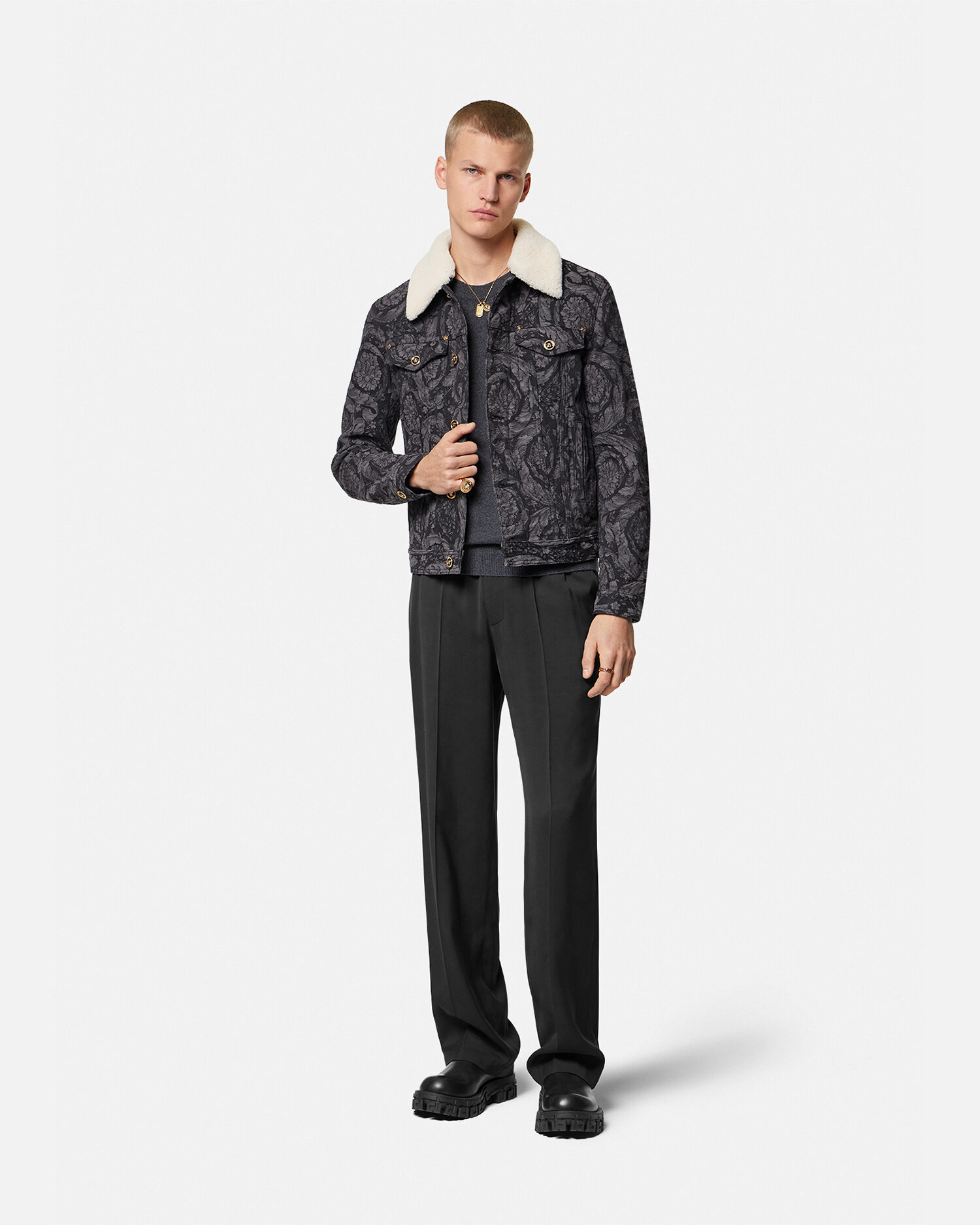 Versace jeans jacket best sale mens
