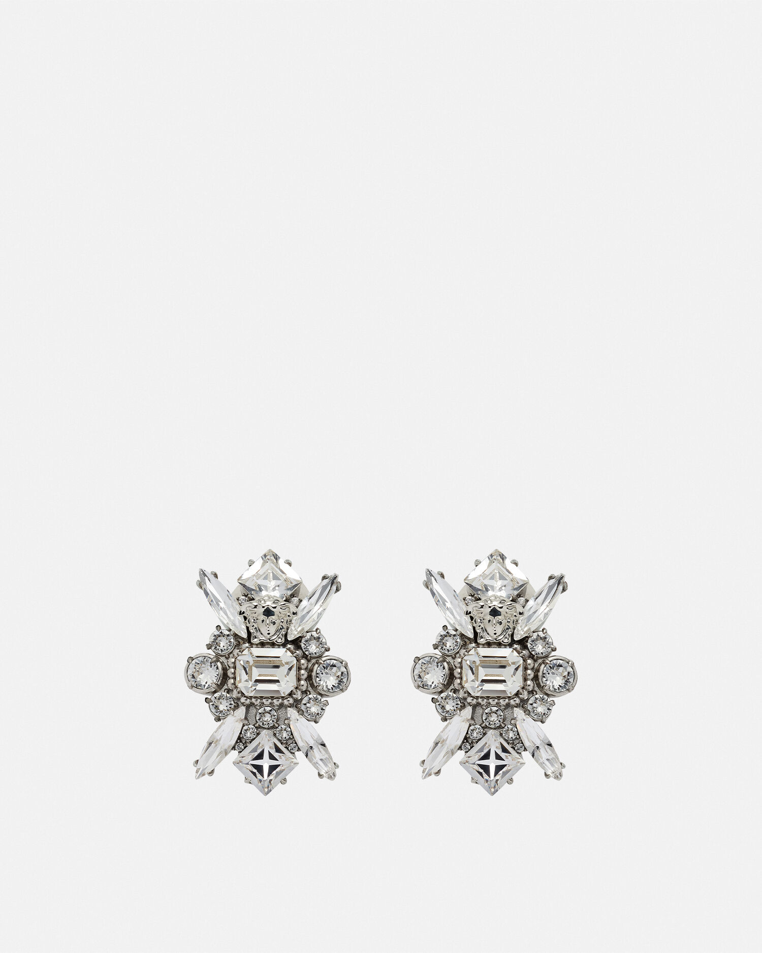 Versace earrings silver deals