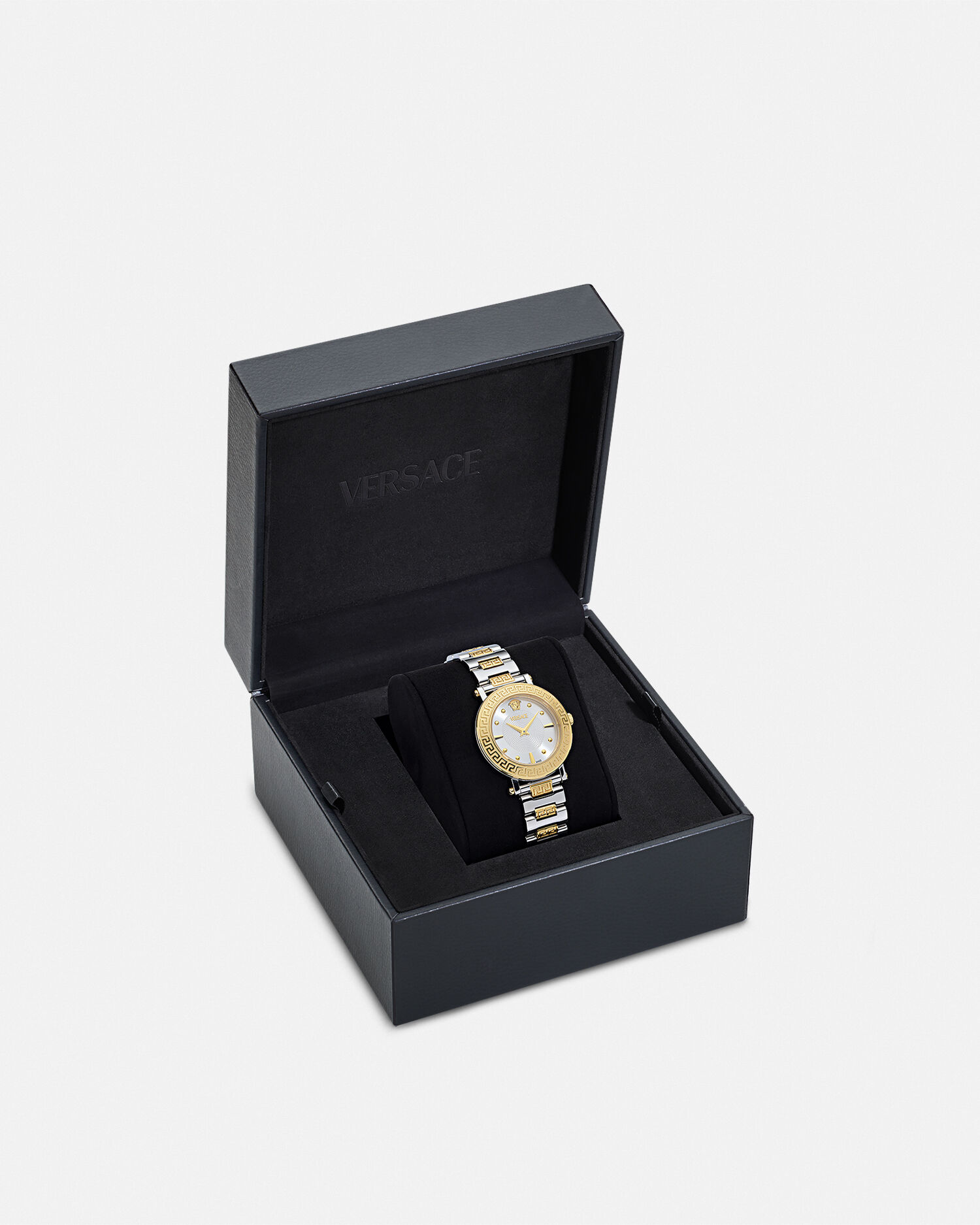 美品】VERSACE VAI ウォッチ スワロフスキークリスタル ローマ
