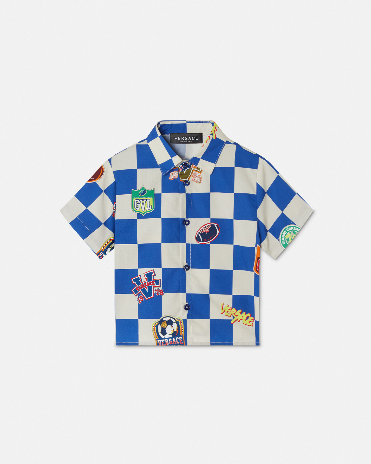 Checked Varsity Baby Shirt