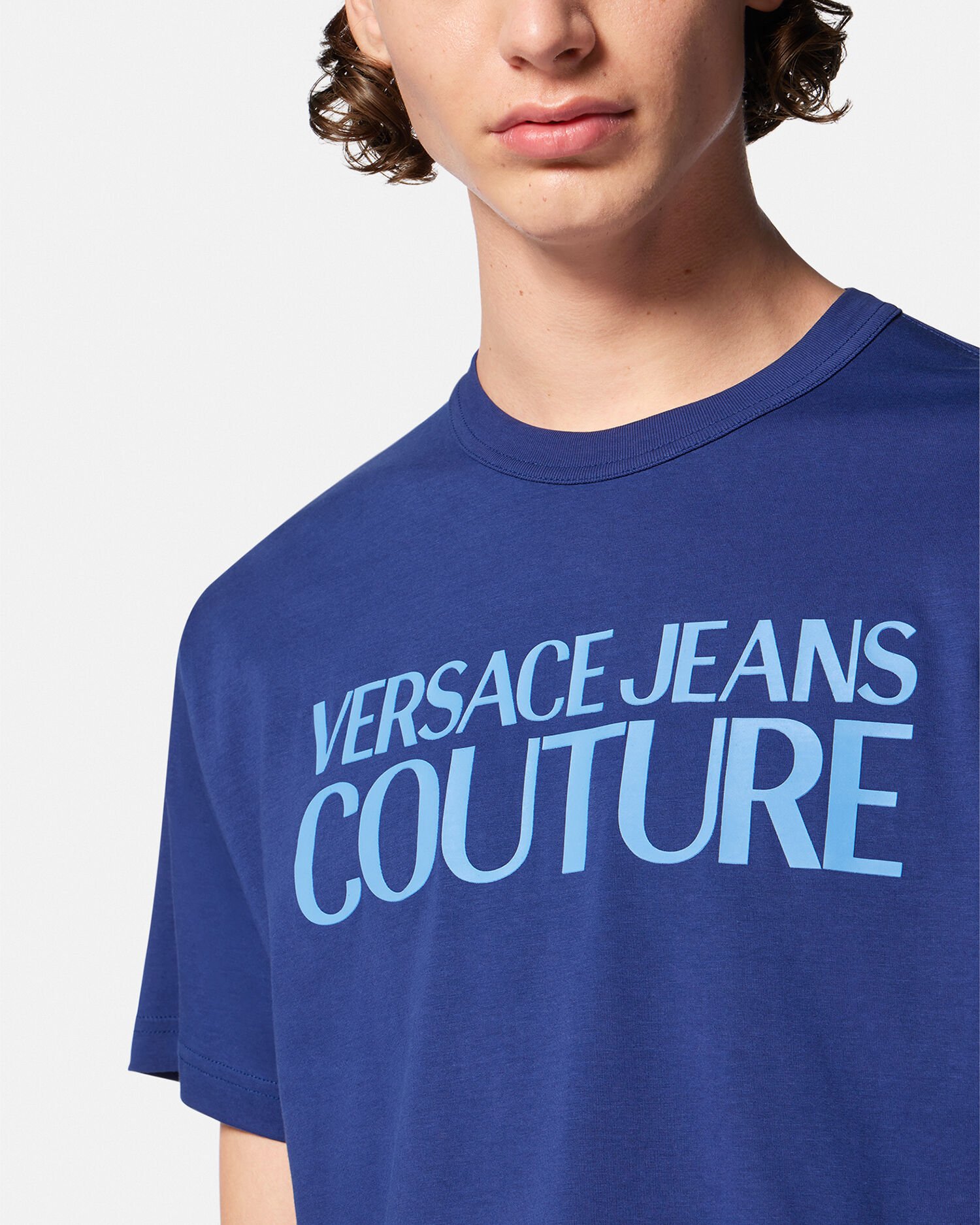 Versace jeans couture t shop shirt blue