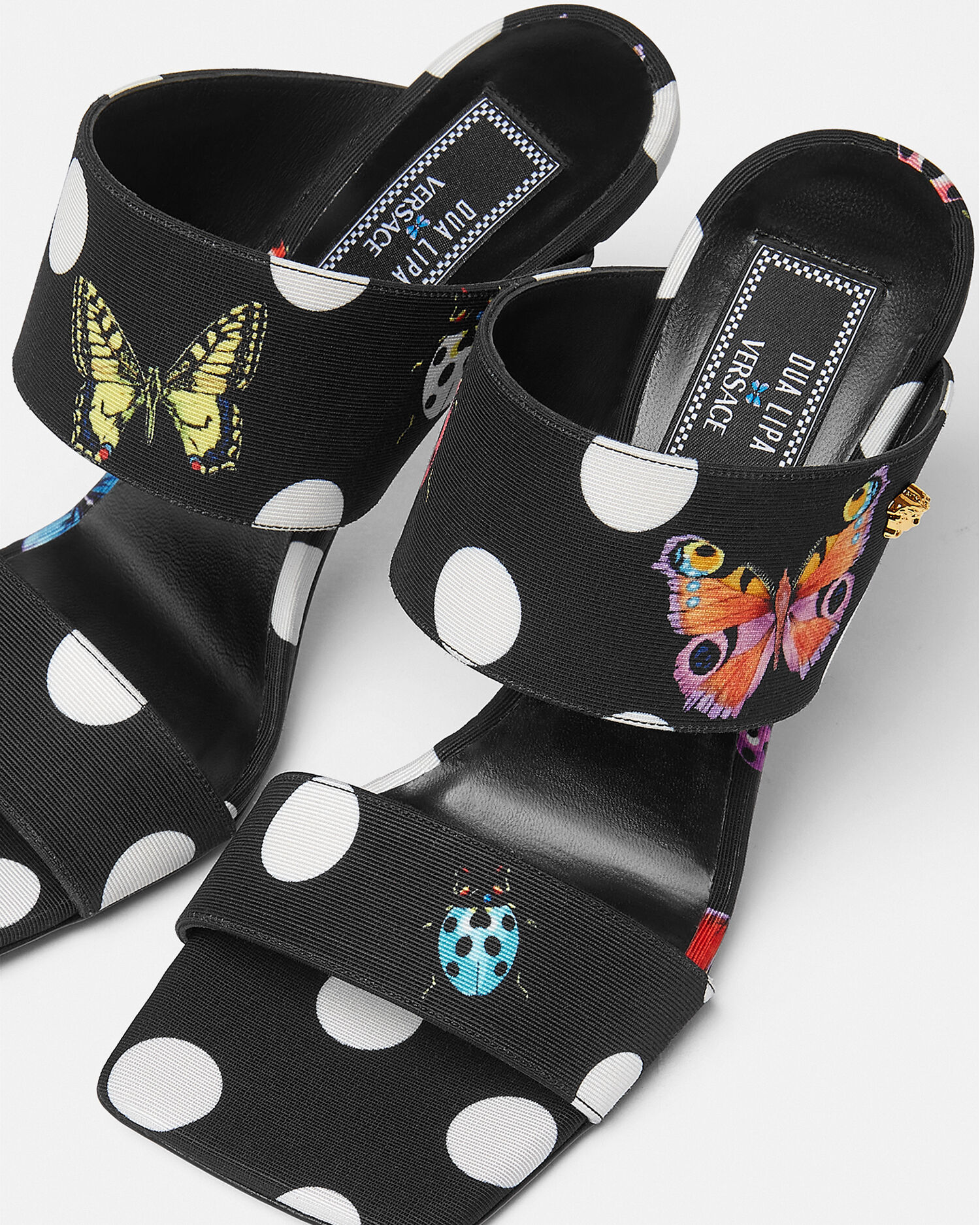 Versace sale butterfly slides