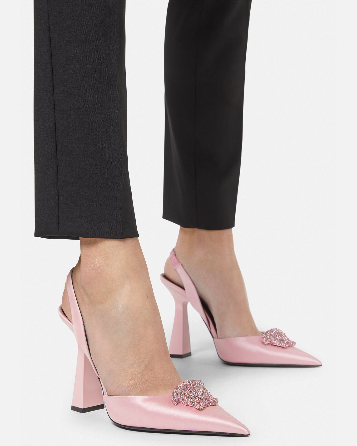 Versace online heels pink