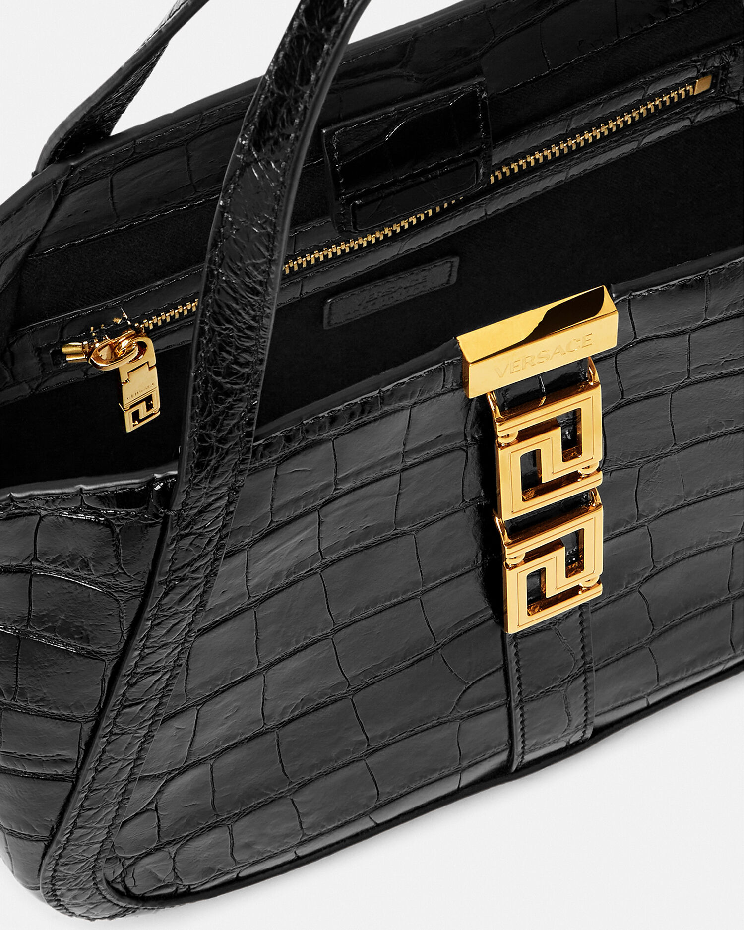 Versace croc bag hotsell