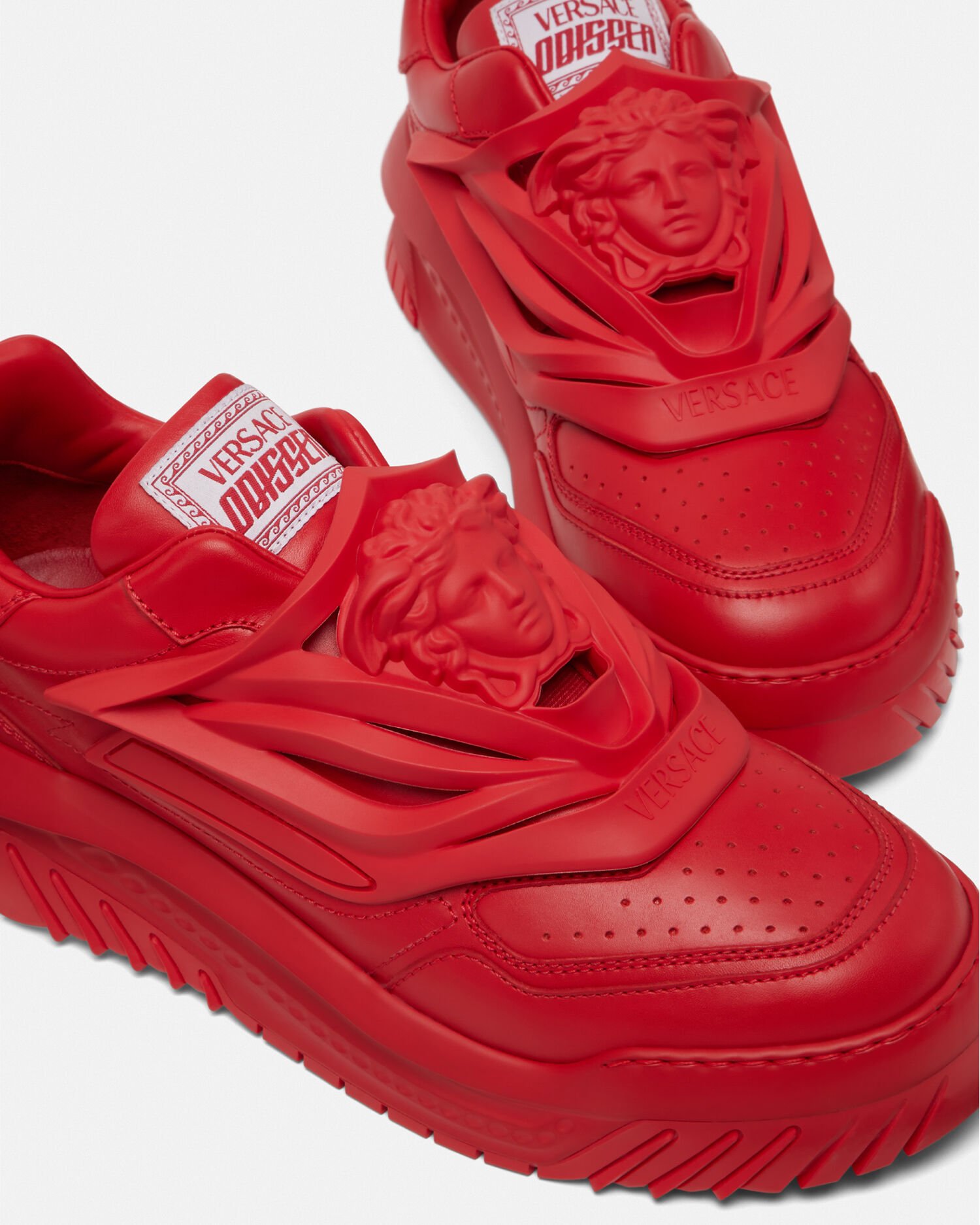 Versace hot sale shoes red