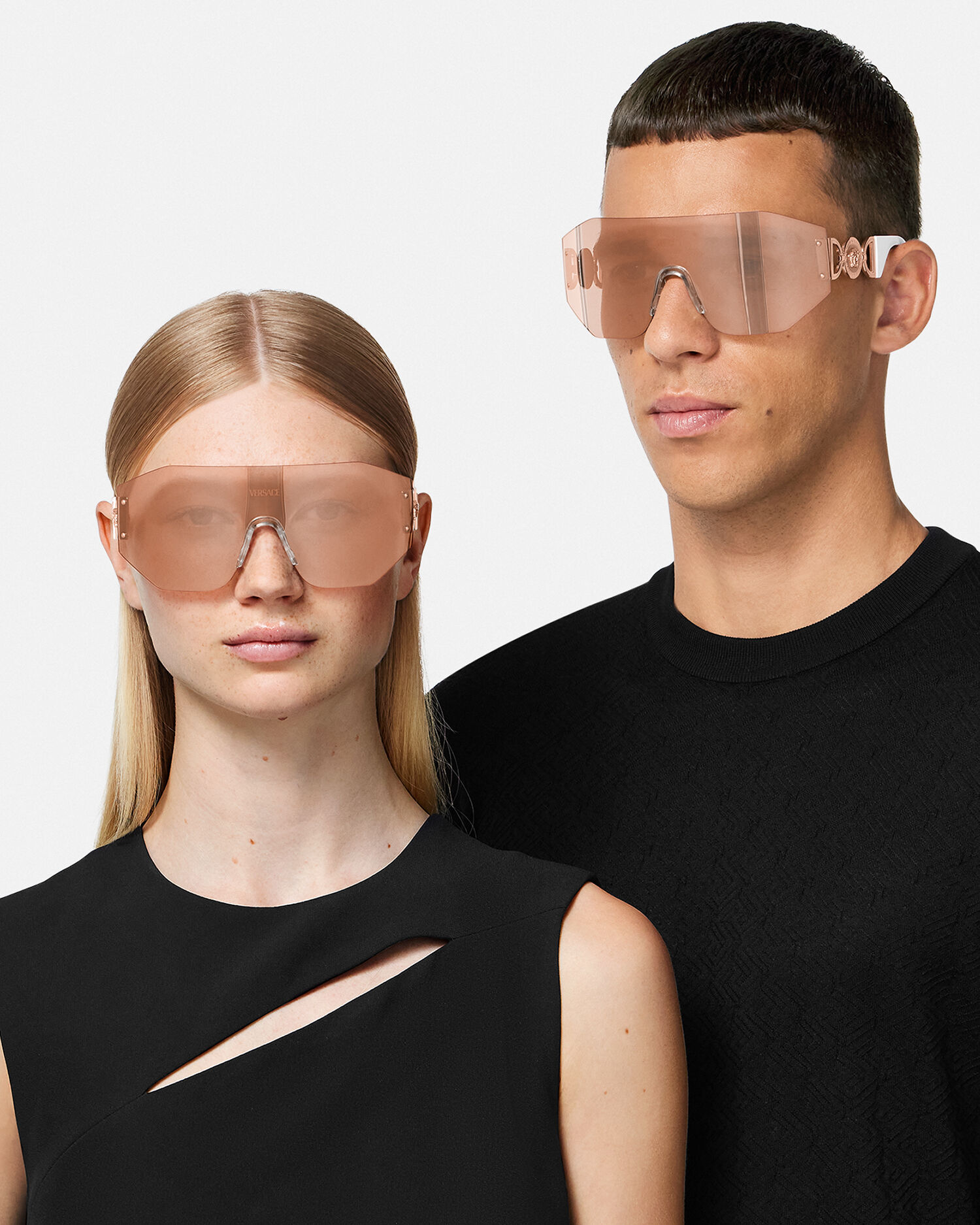 Versace rose gold sunglasses new arrivals