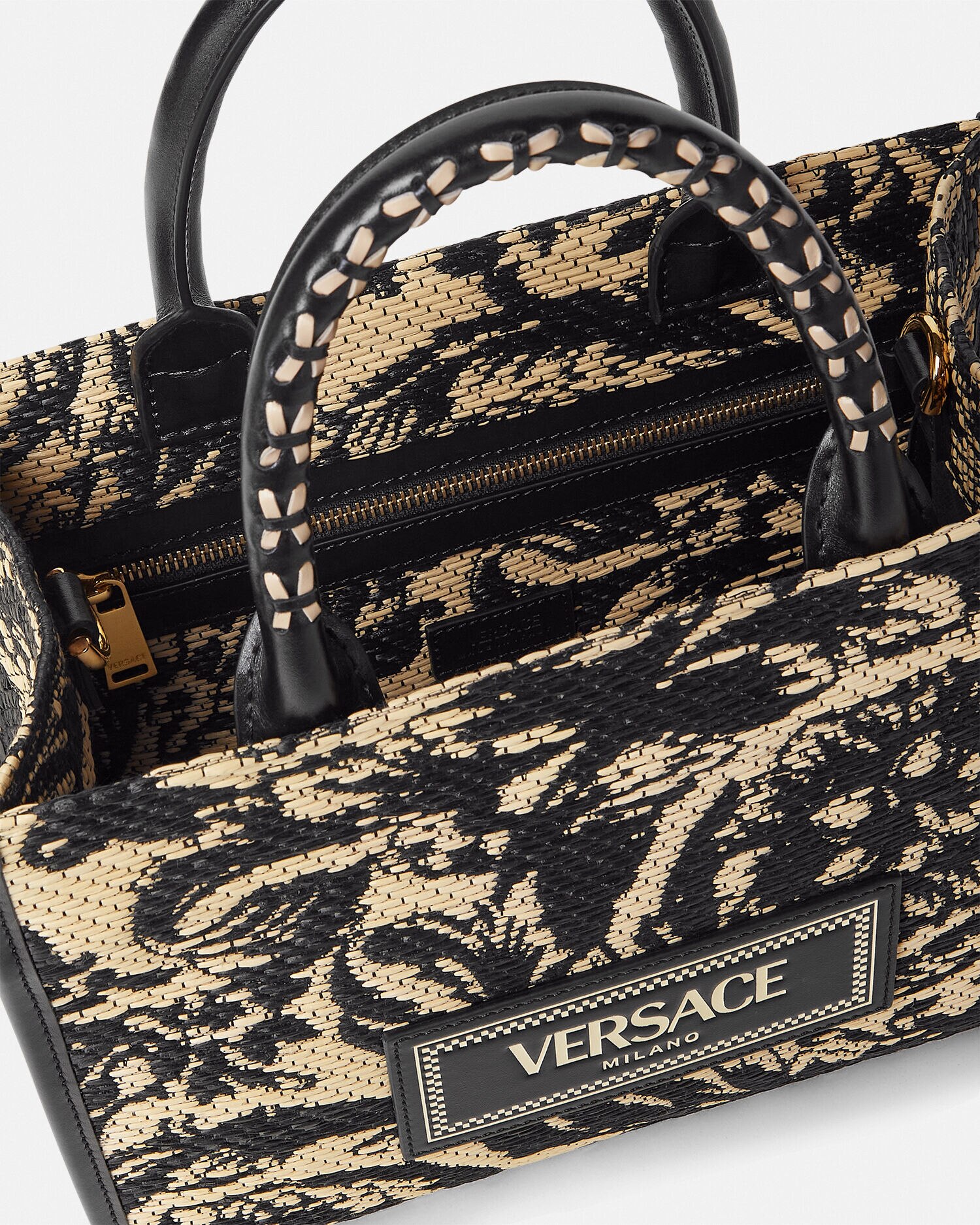 Versace bag palazzo top