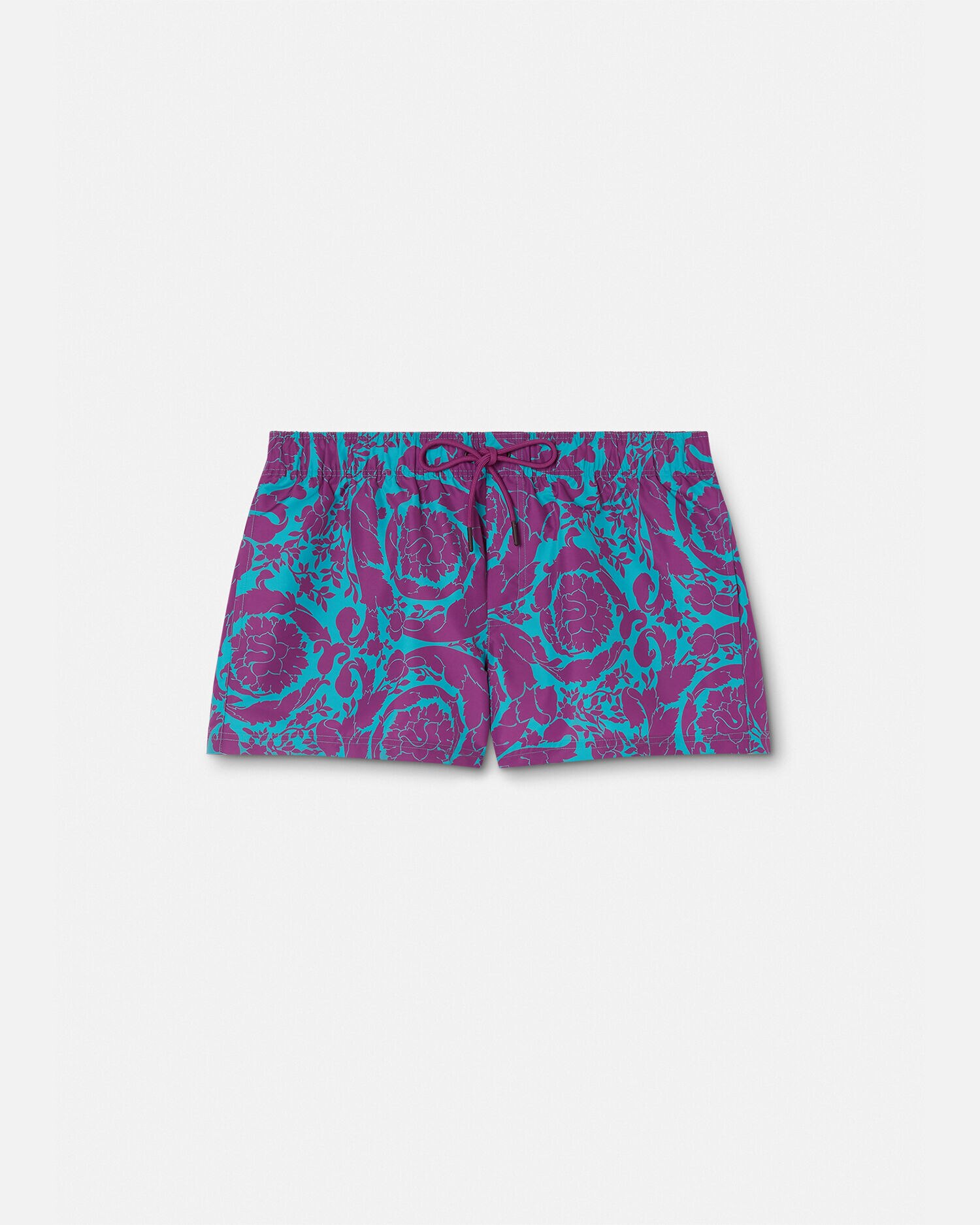 Versace Barocco-print swimming trunks - Blue
