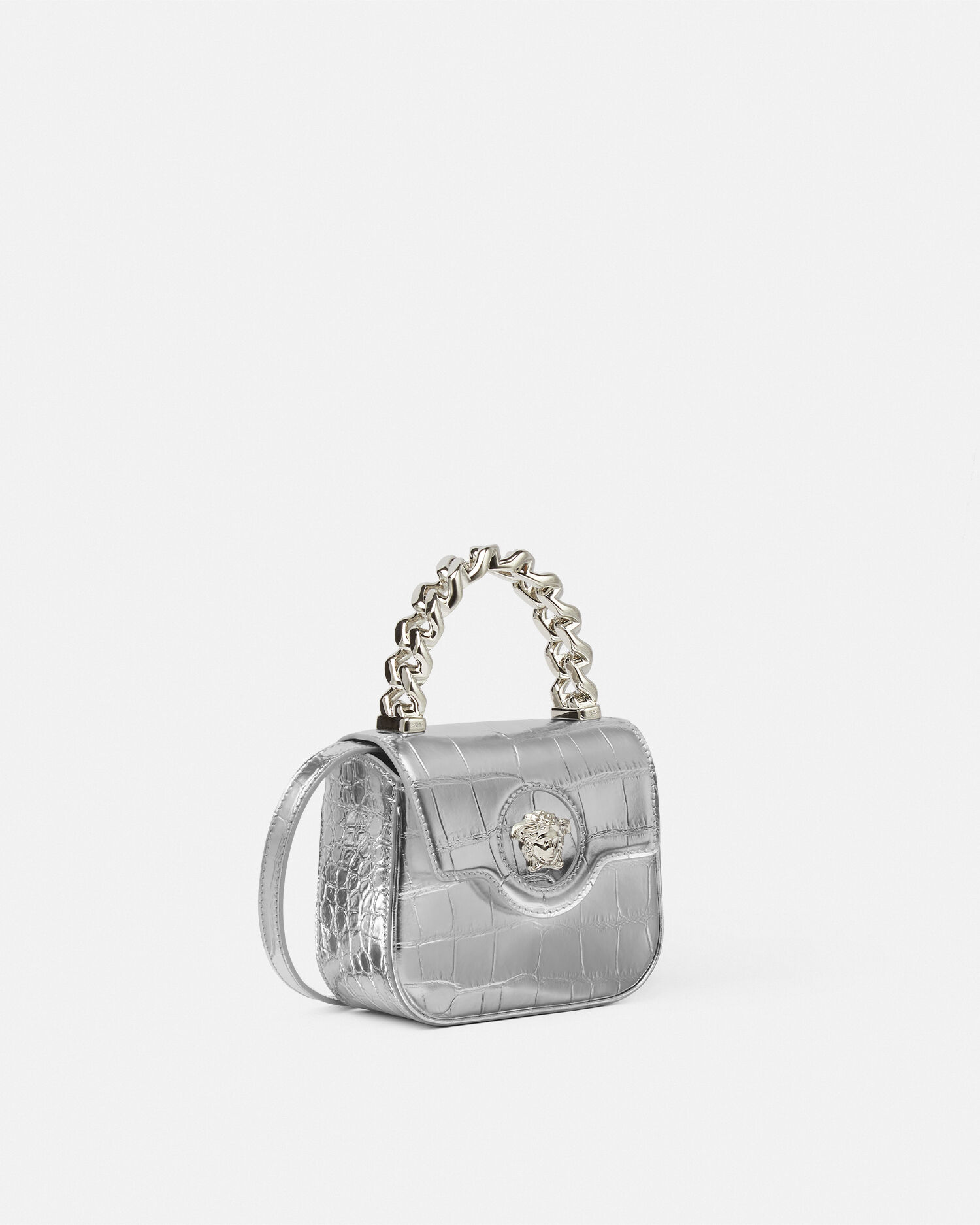 La Medusa Metallic Mini Bag