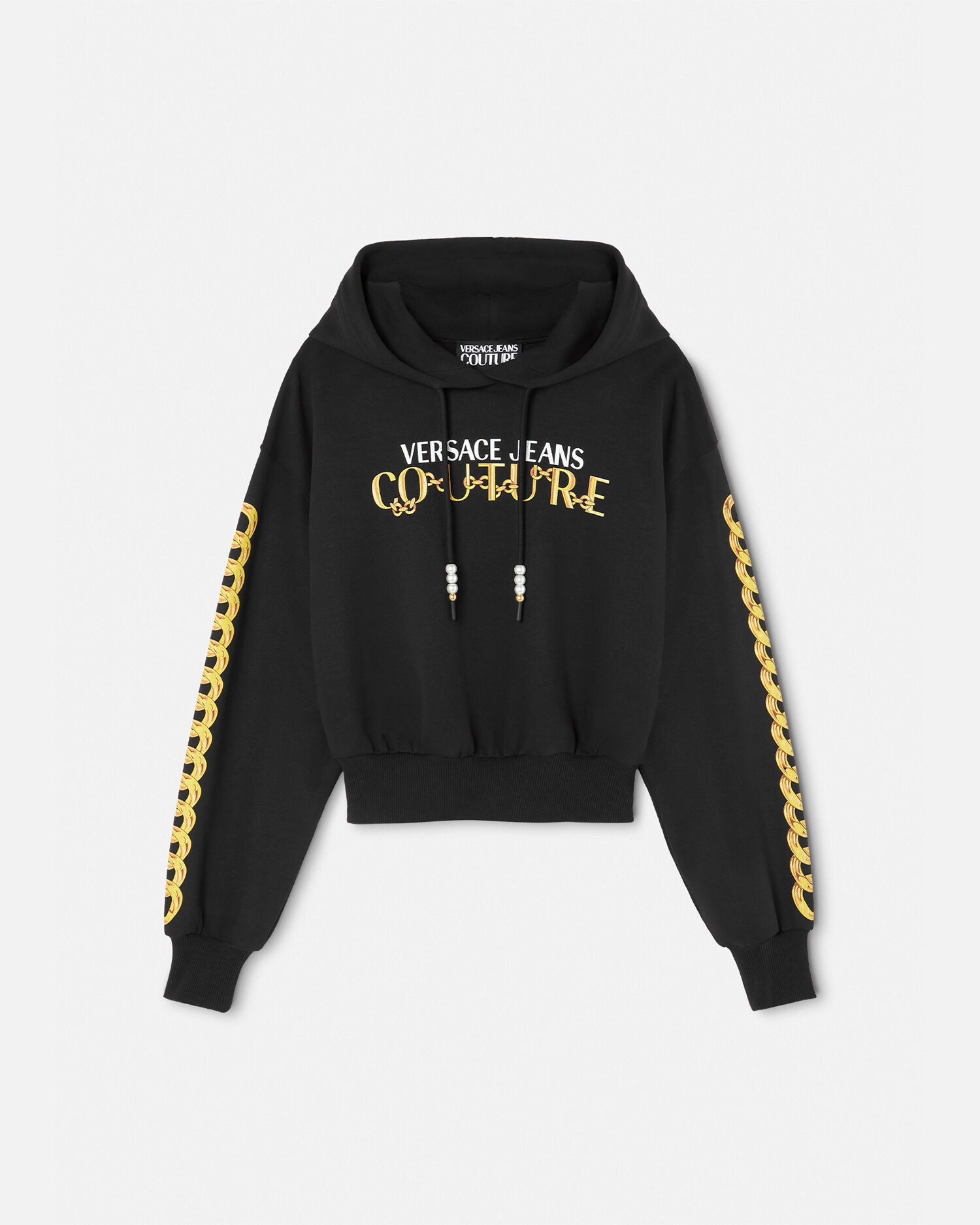 Versace felpa con sale cappuccio