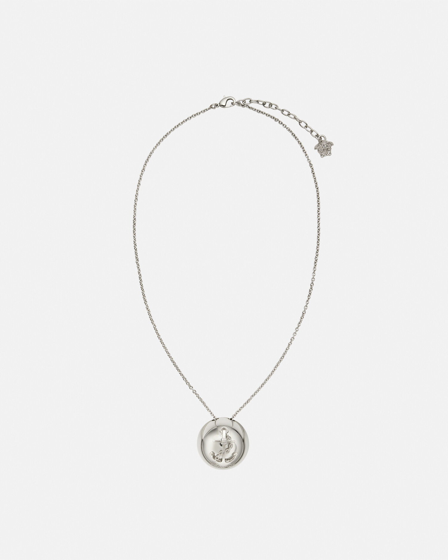 Collier versace argent sales