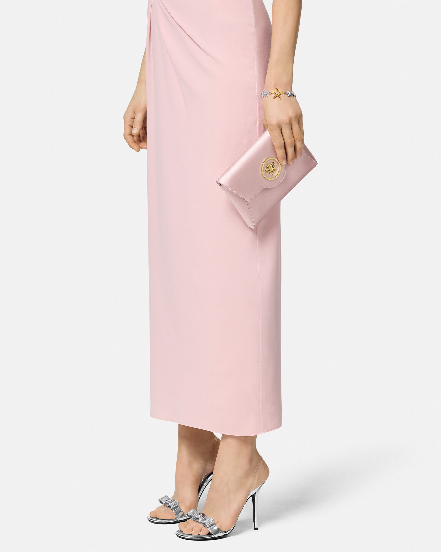 La Medusa Kuvert Clutch Pink VERSACE DE