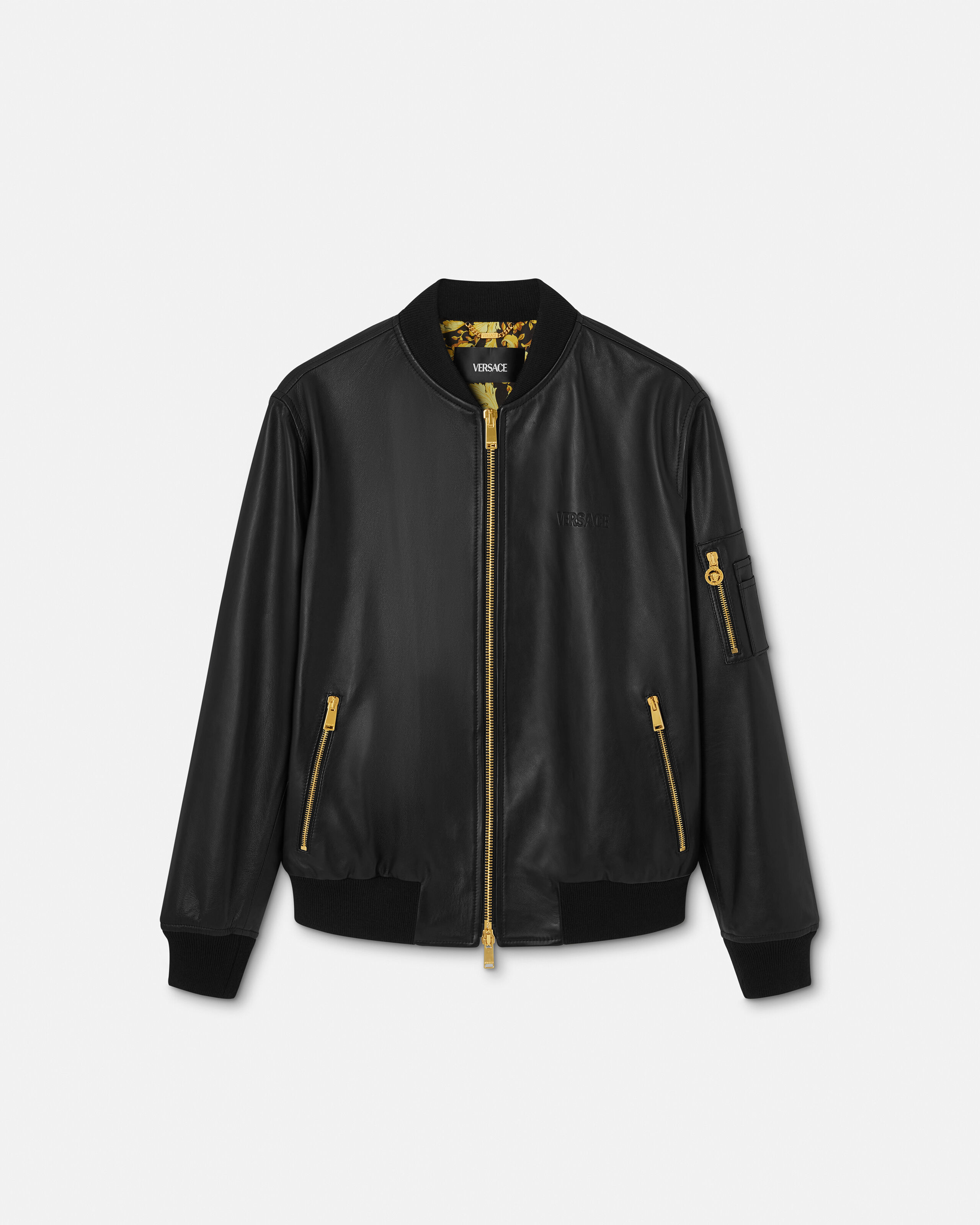 VERSACE ジャケット　48 ラグジュアリーとパンクがヴェルサーチェという世界に共存する──2025