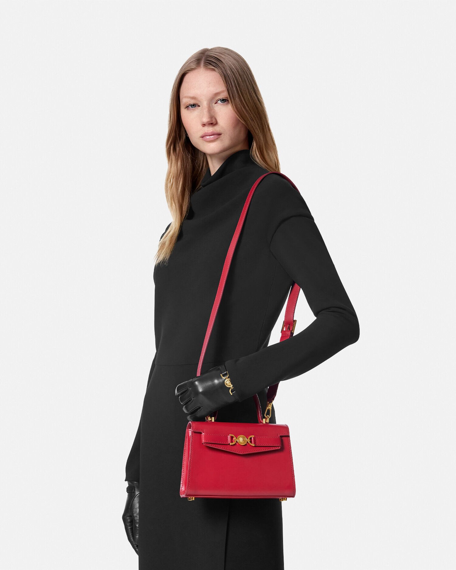 Red versace purse sale