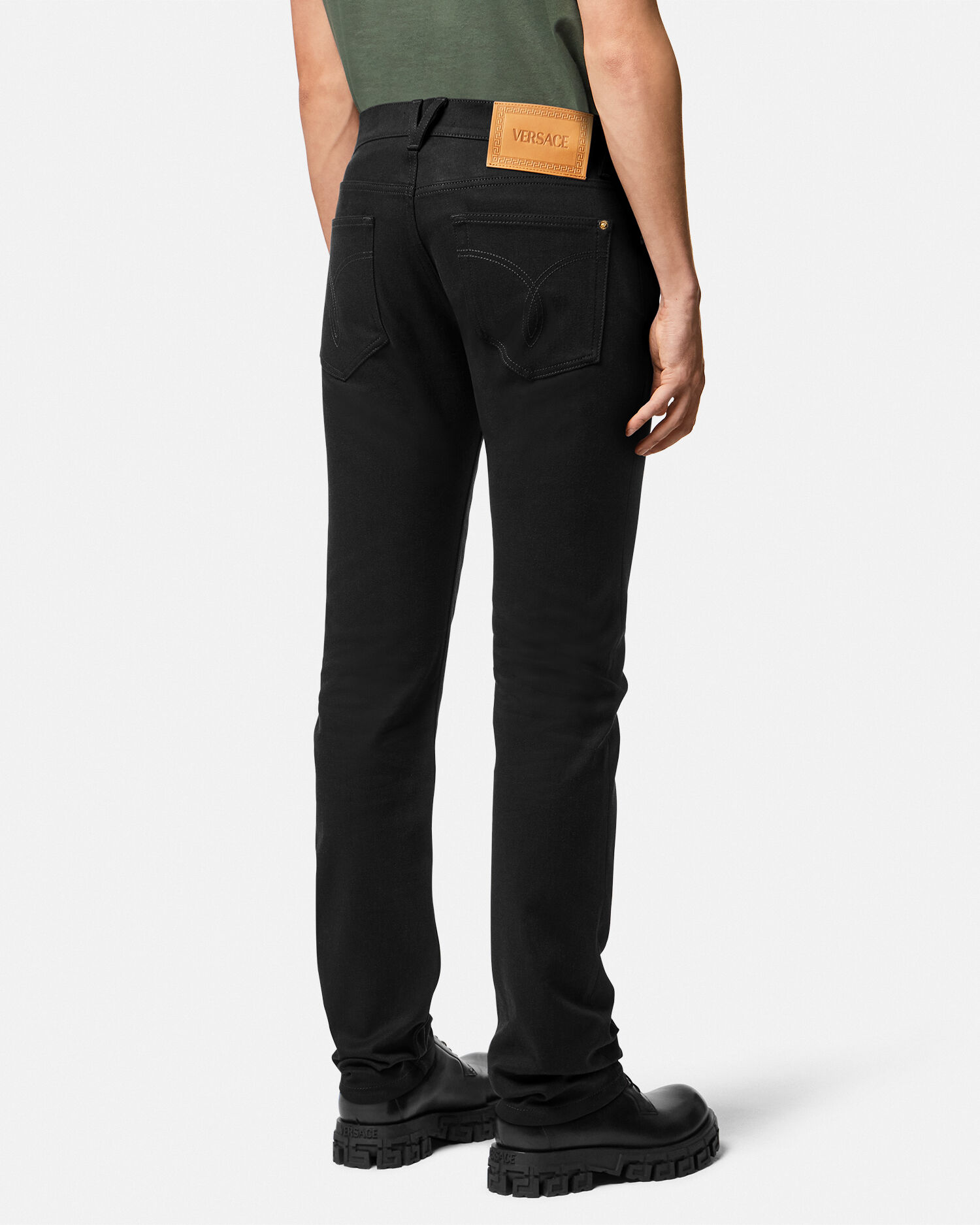 Versace skinny jeans mens 2025