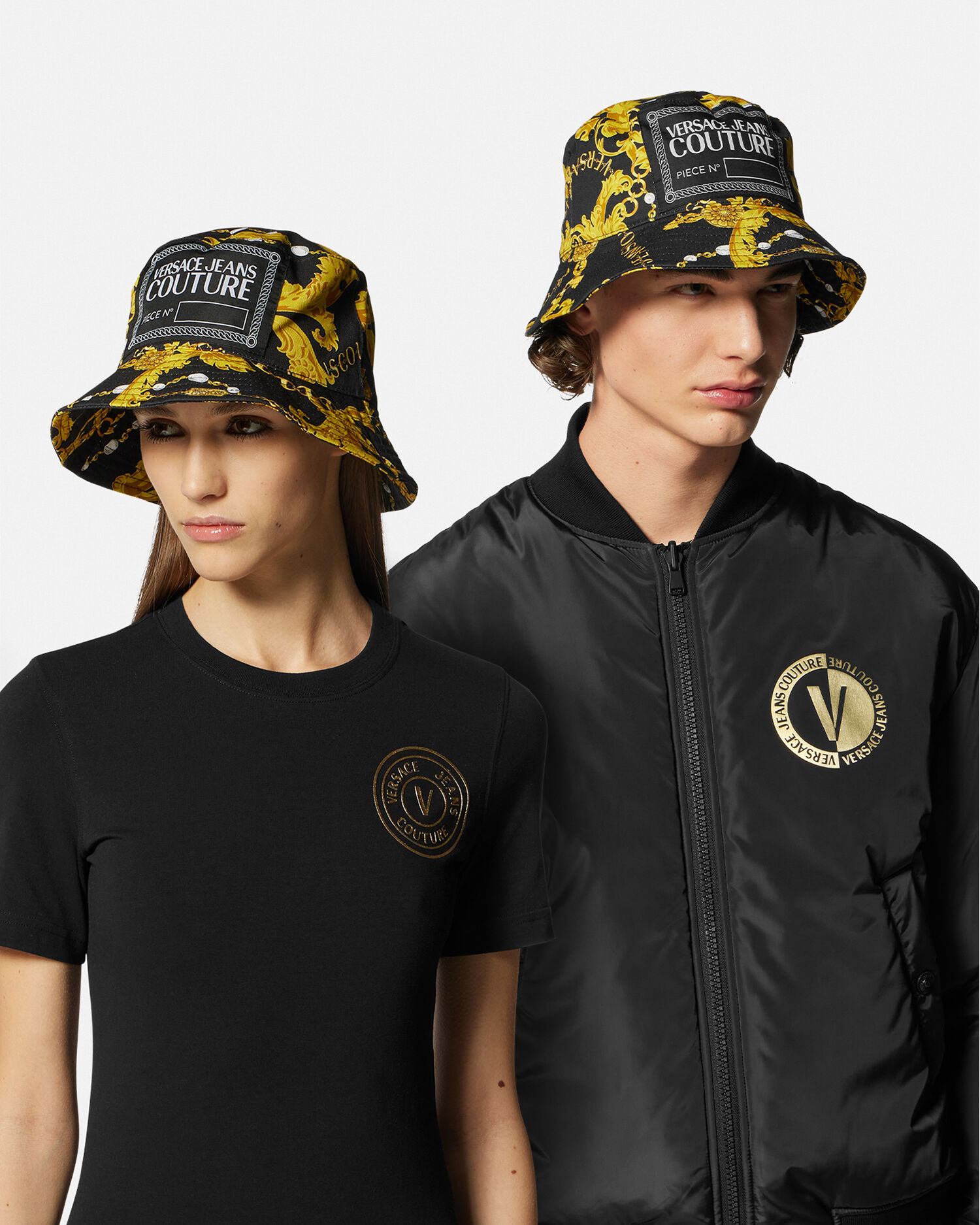 Black and gold bucket hat online